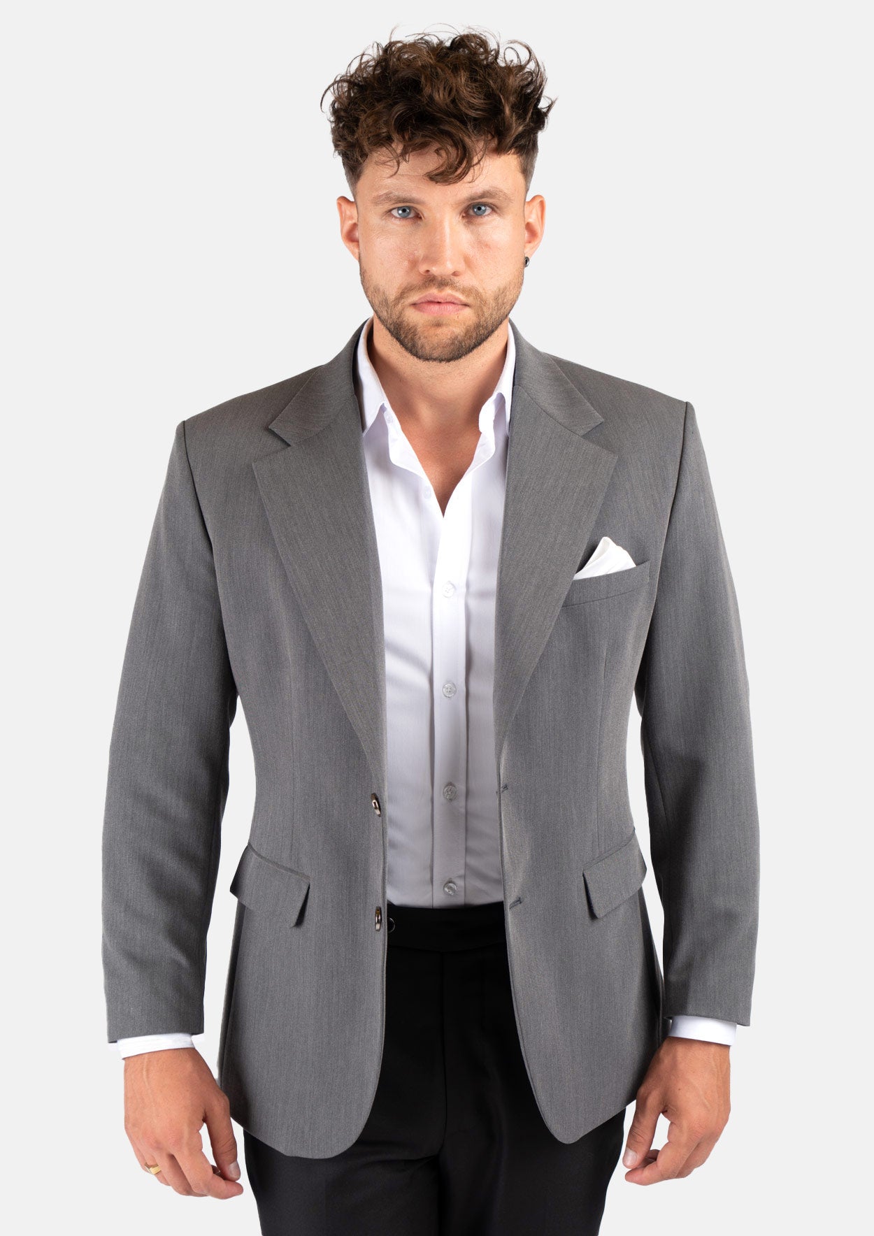 Ellis Light Grey Stretch Jacket