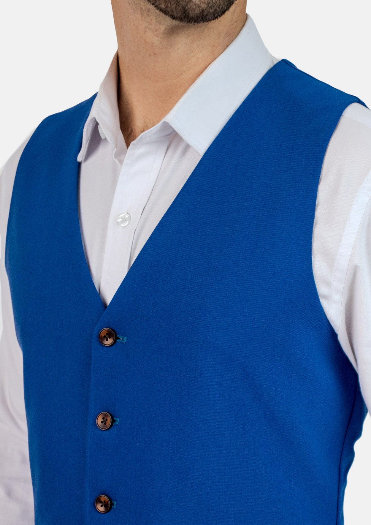 Royal Blue Stretch Vest991