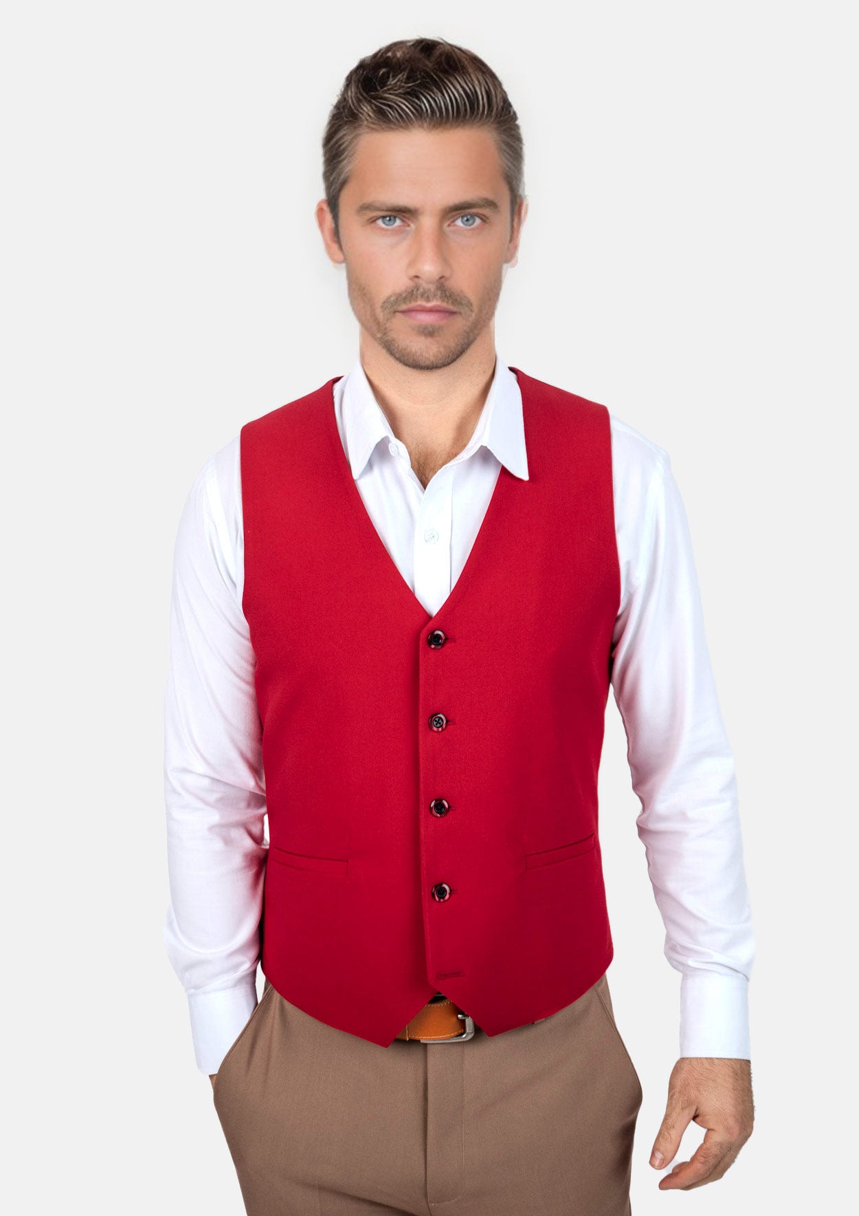Spanish Red Stretch Vest163