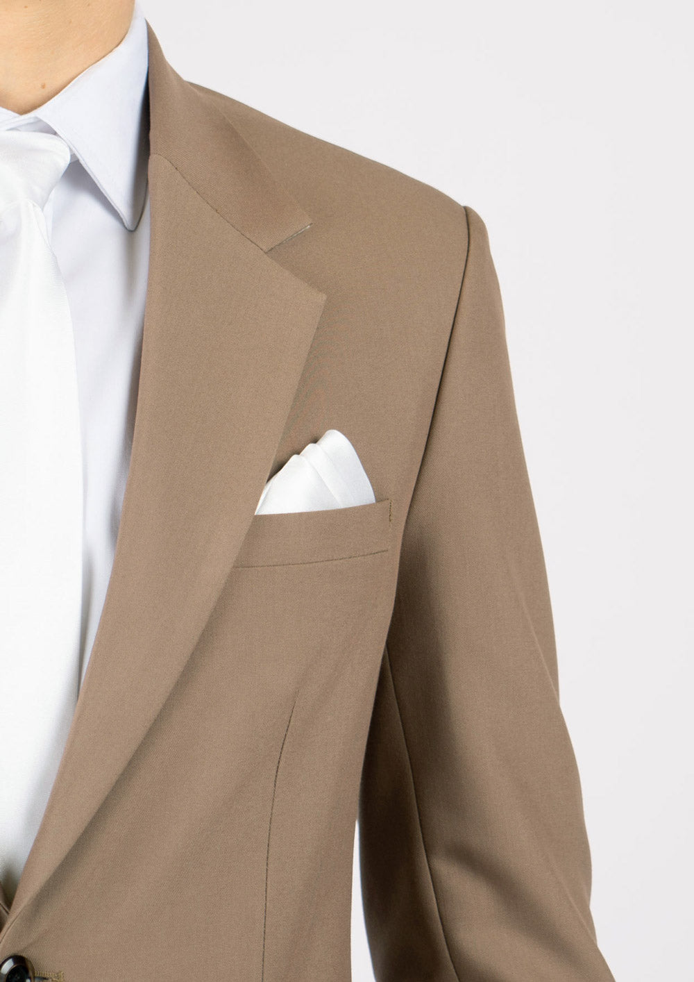 Astor Light Brown Stretch Suit
