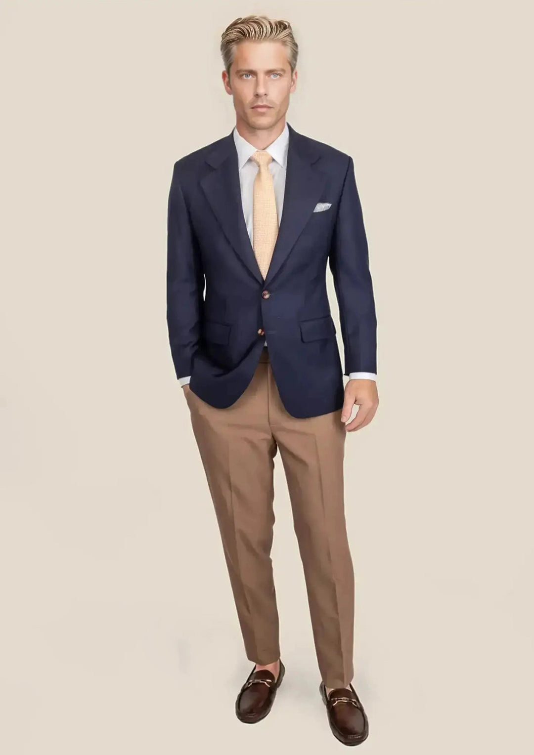 Ellis Stratos Blue Sharkskin Jacket