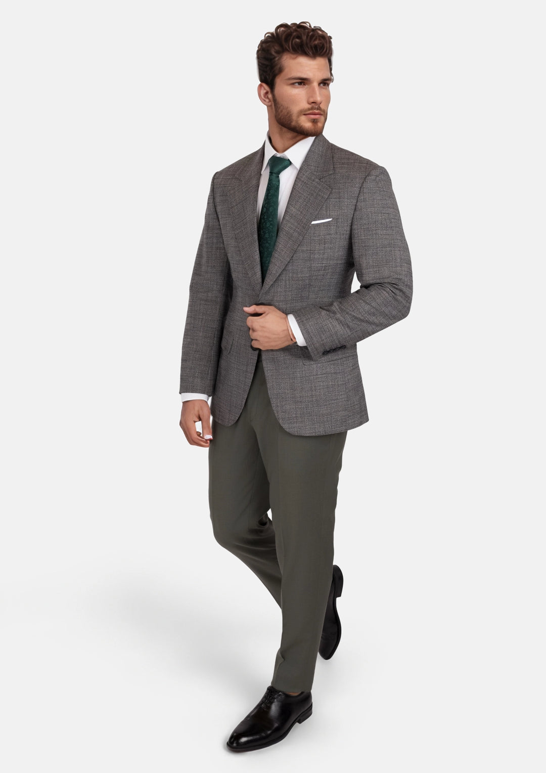 Nickel Grey Bamboo Ellis Jacket
