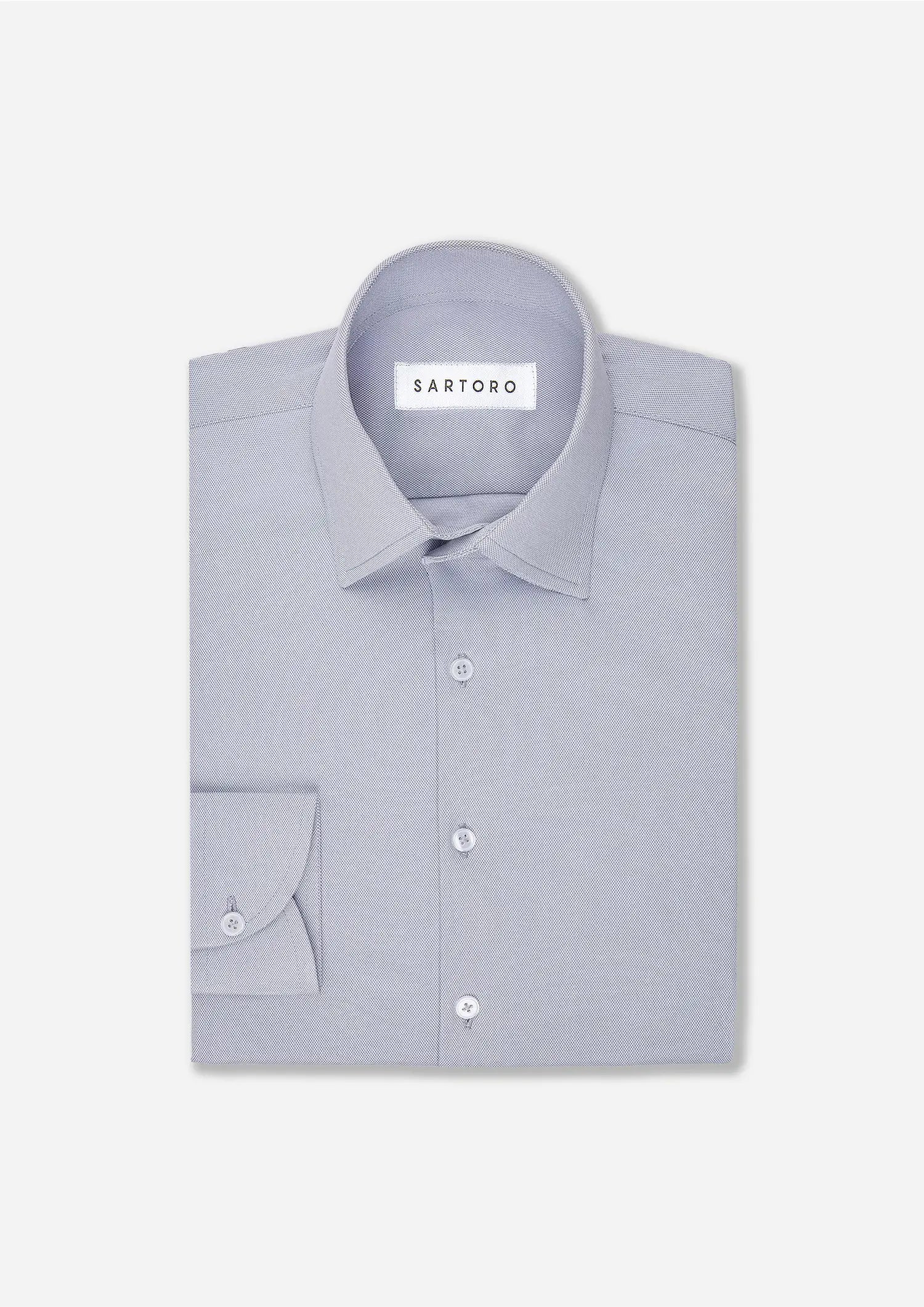 Oxford Moon Gray Shirt856