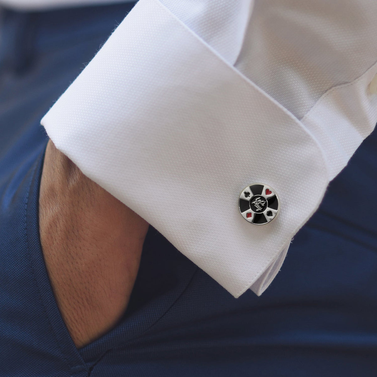 Poker Chip Cufflinks111