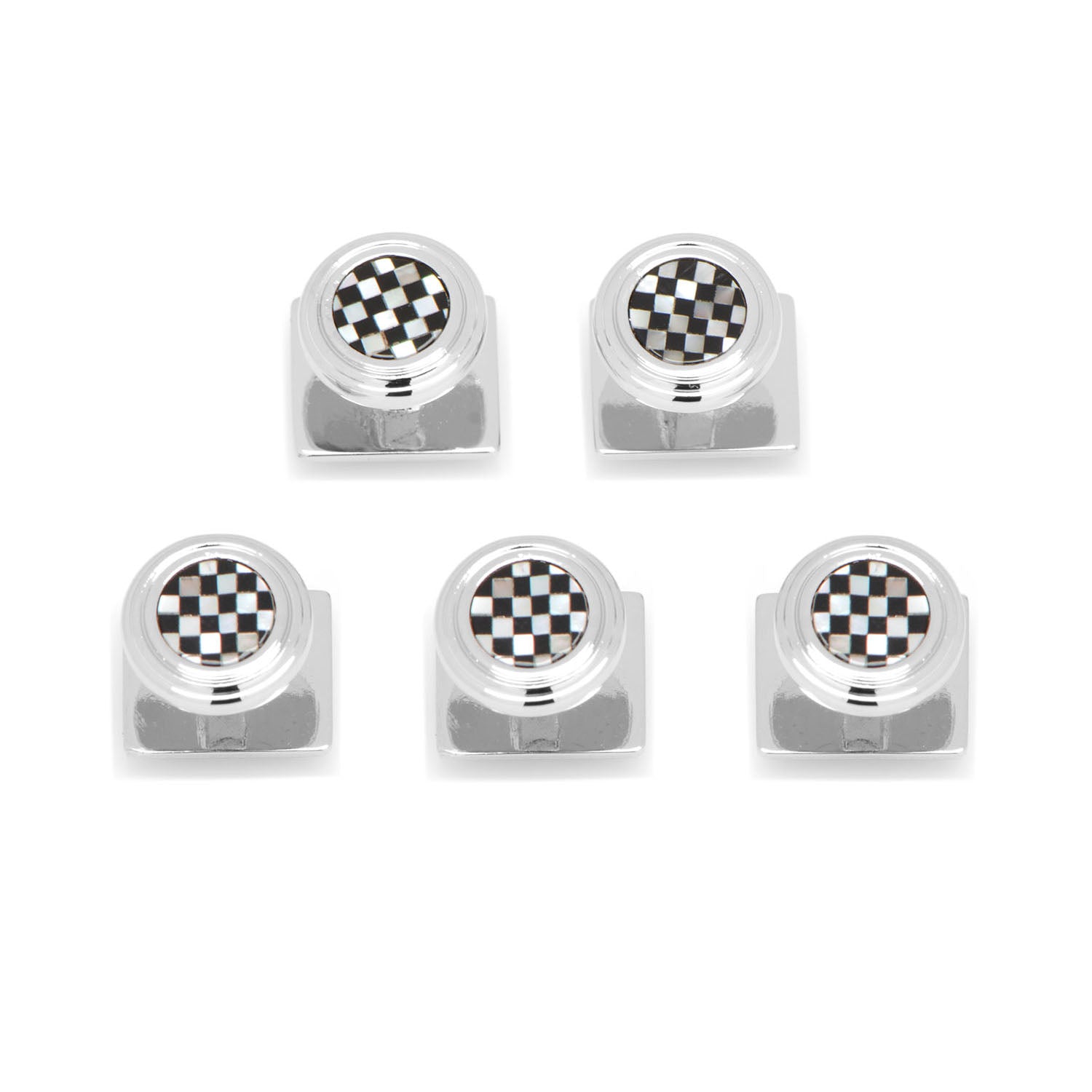 Onyx and Mother of Pearl Checker Step 5-Studs656