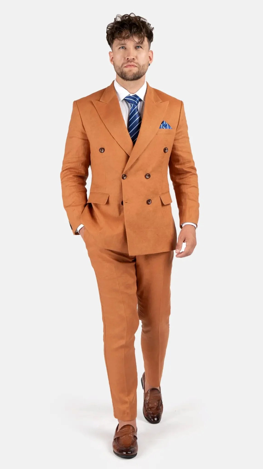 Burnt Orange Suit