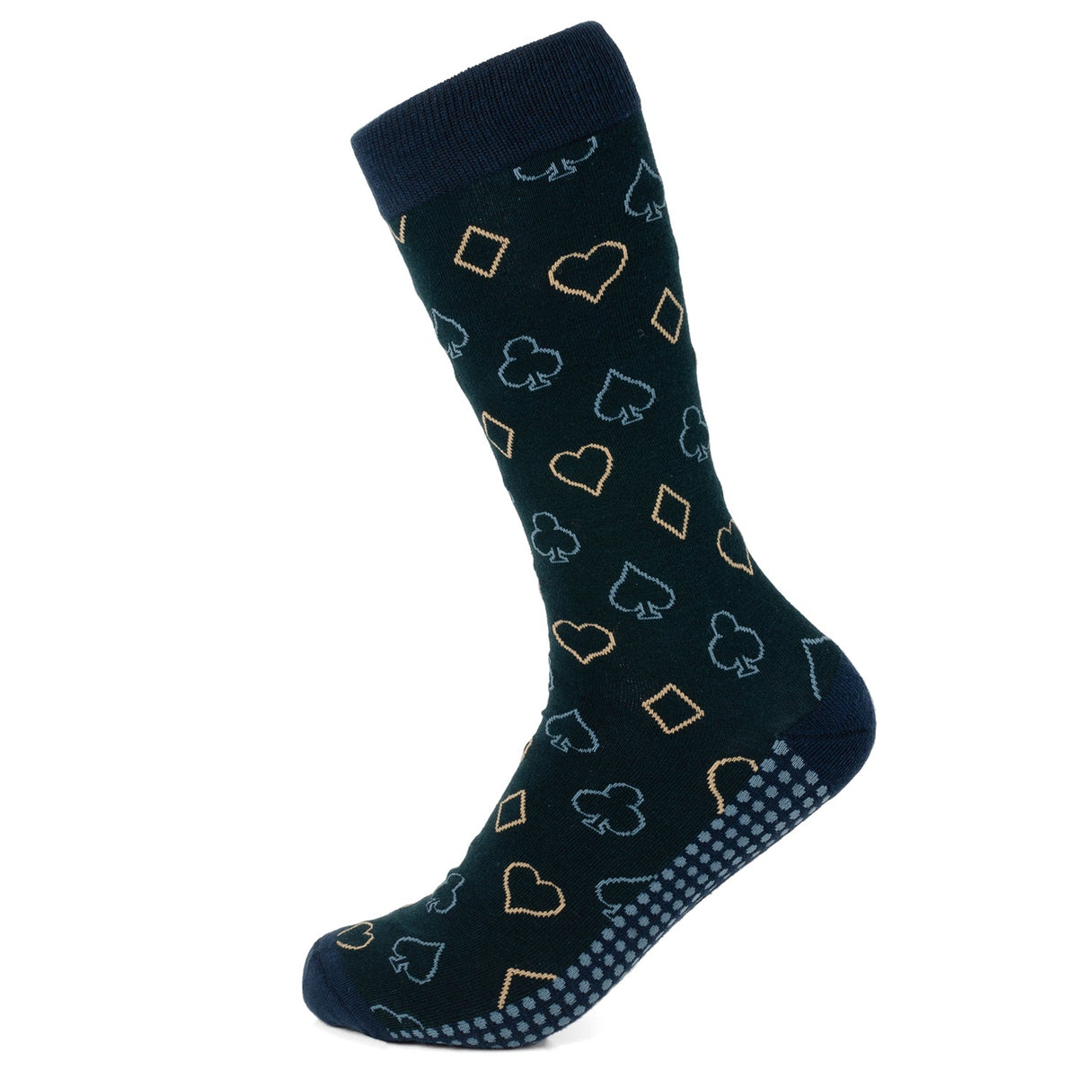 Card Suits Casino Blue Men's Socks465