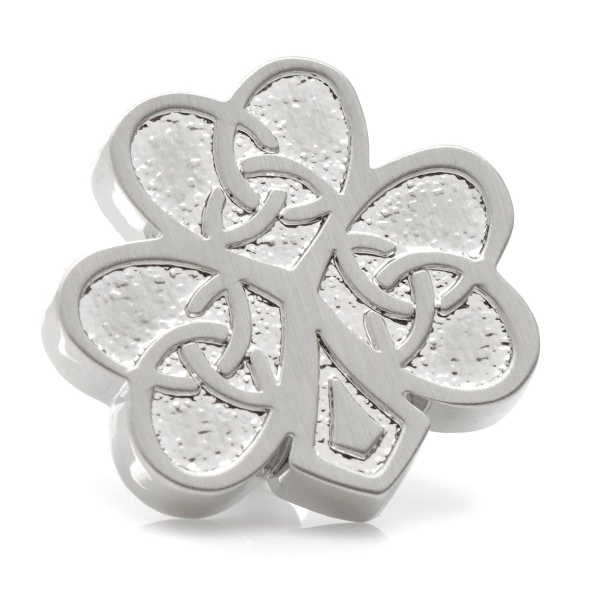 Celtic Knot Shamrock Lapel Pin968