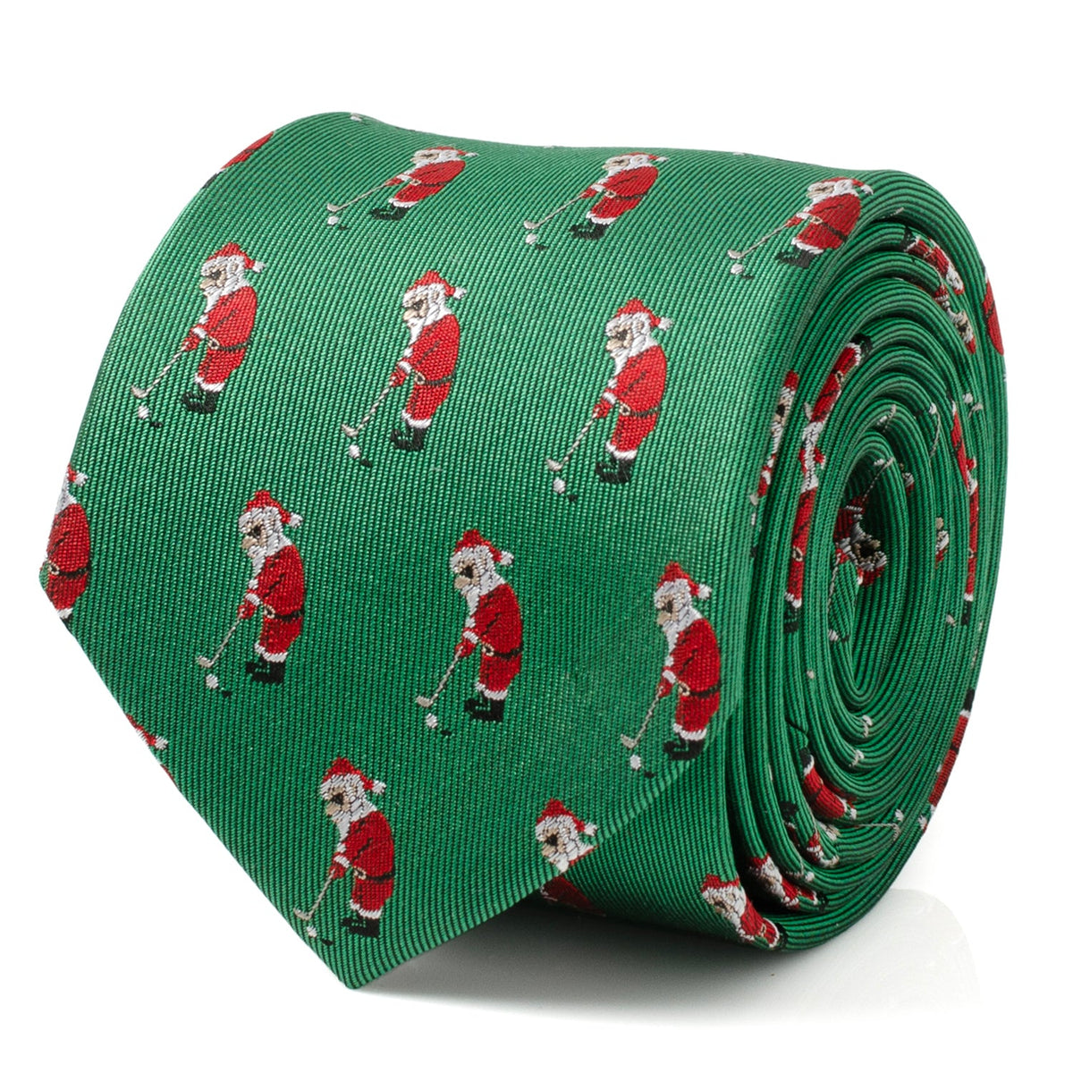 Santa Golf Par-Tee Men's Green Tie737