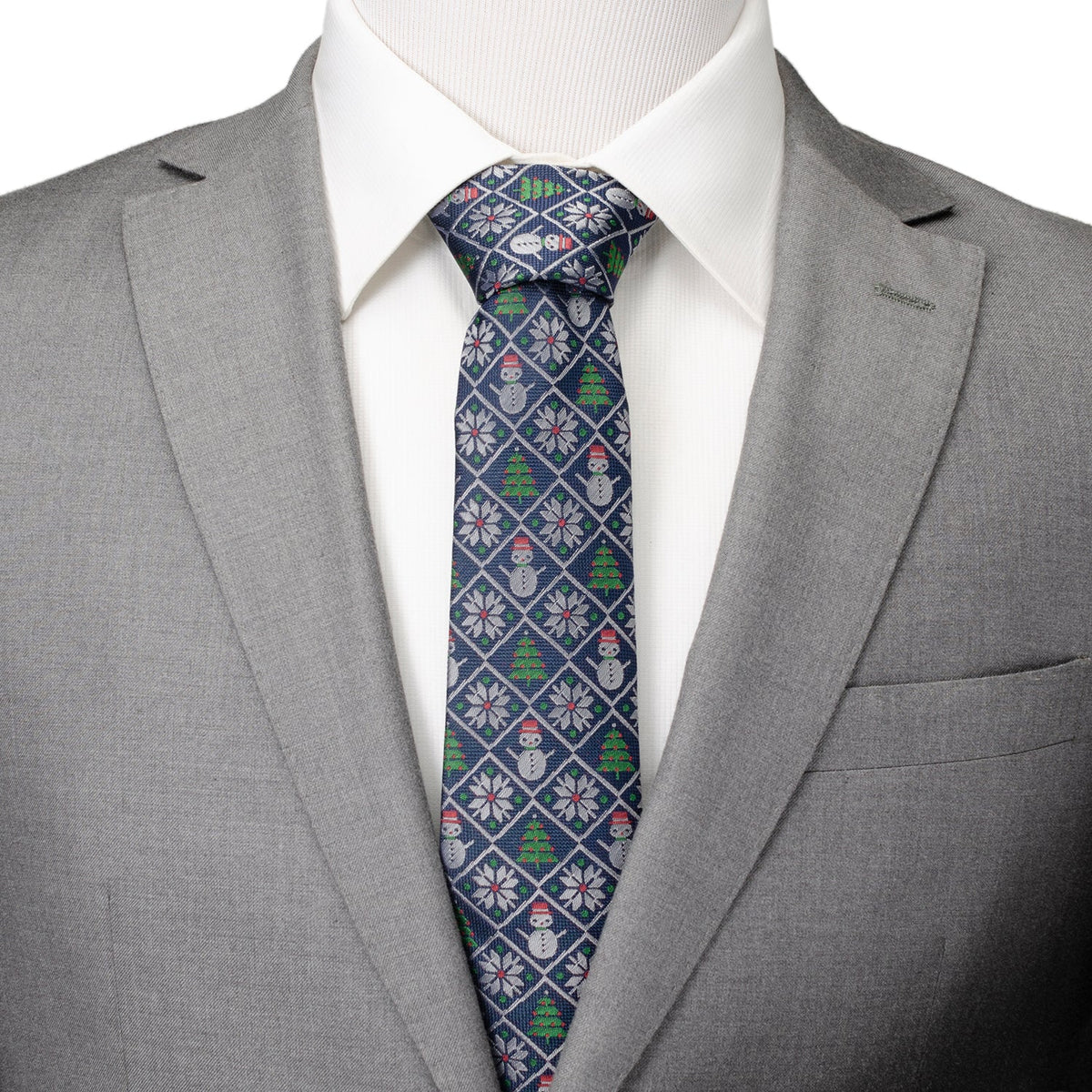 Sweater Weather Blue Men's Tie208