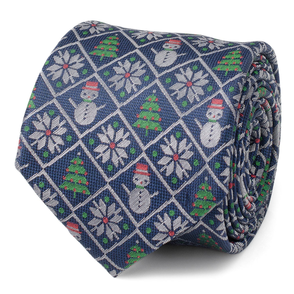 Sweater Weather Blue Men's Tie67