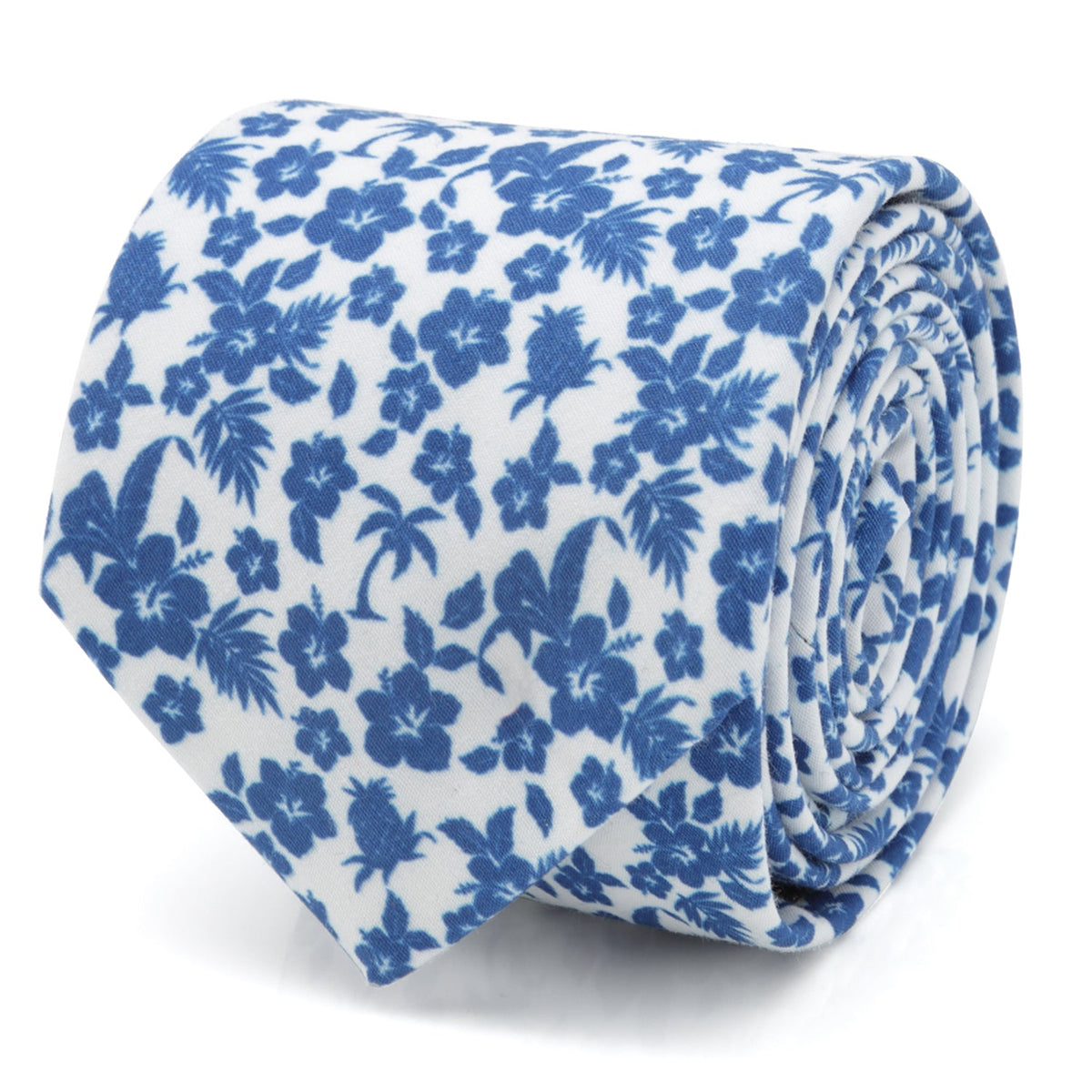 Tropical Blue Men's Tie370
