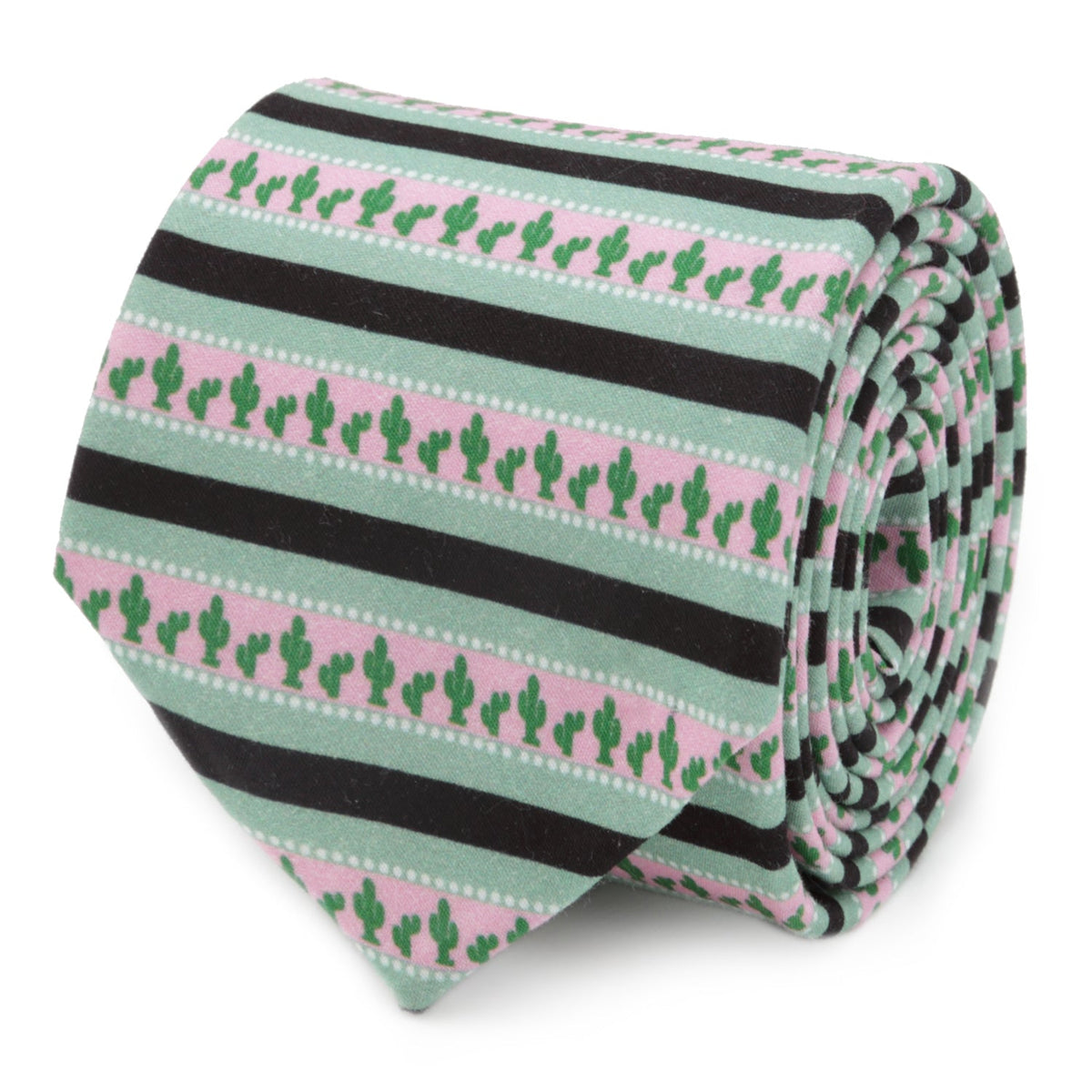 Texas Cactus Stripe Sage Men's Tie472