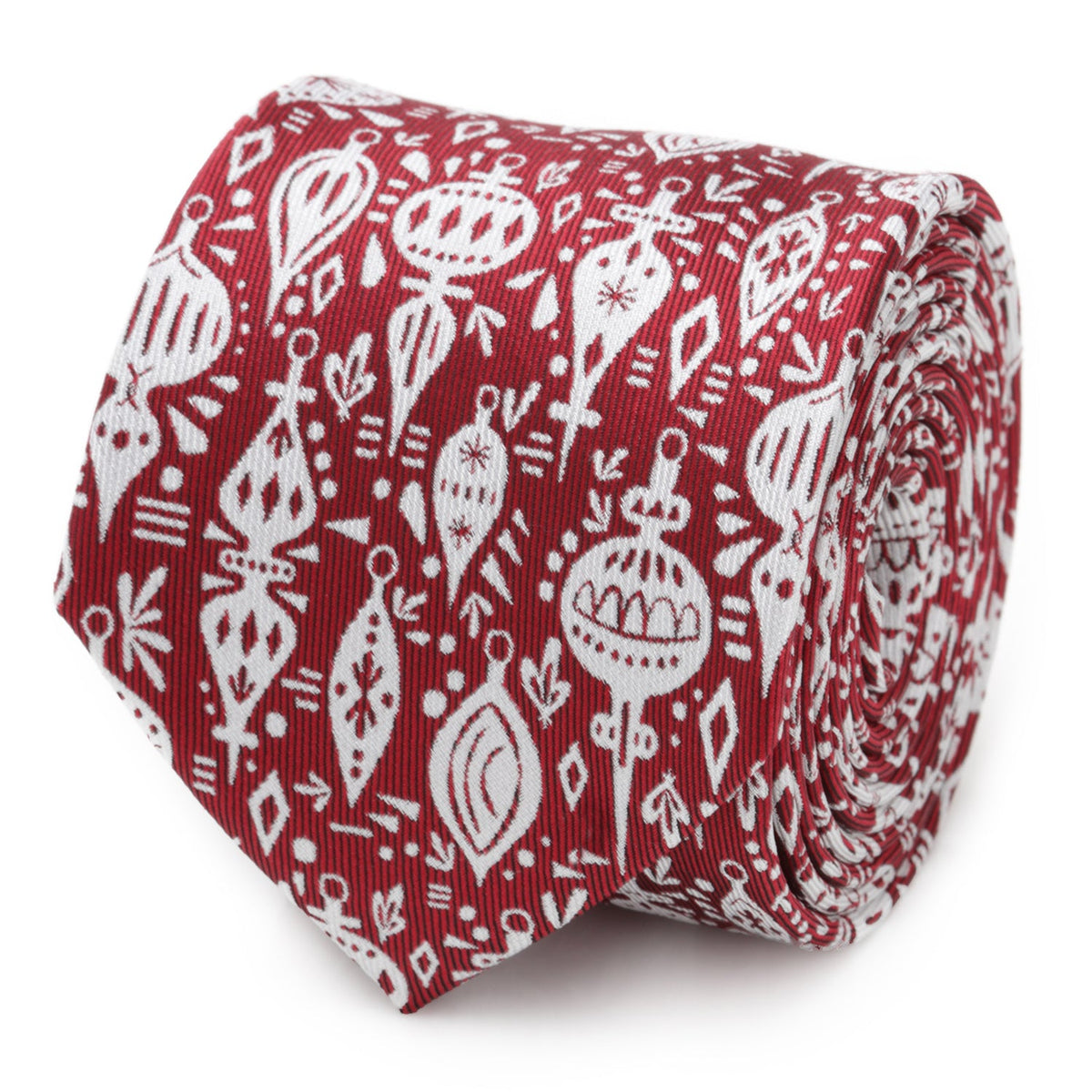 Christmas Wrap Red Men's Tie7