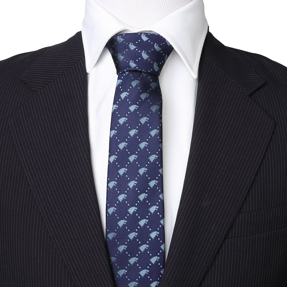 Game of Thrones Stark Direwolf Men's Tie381