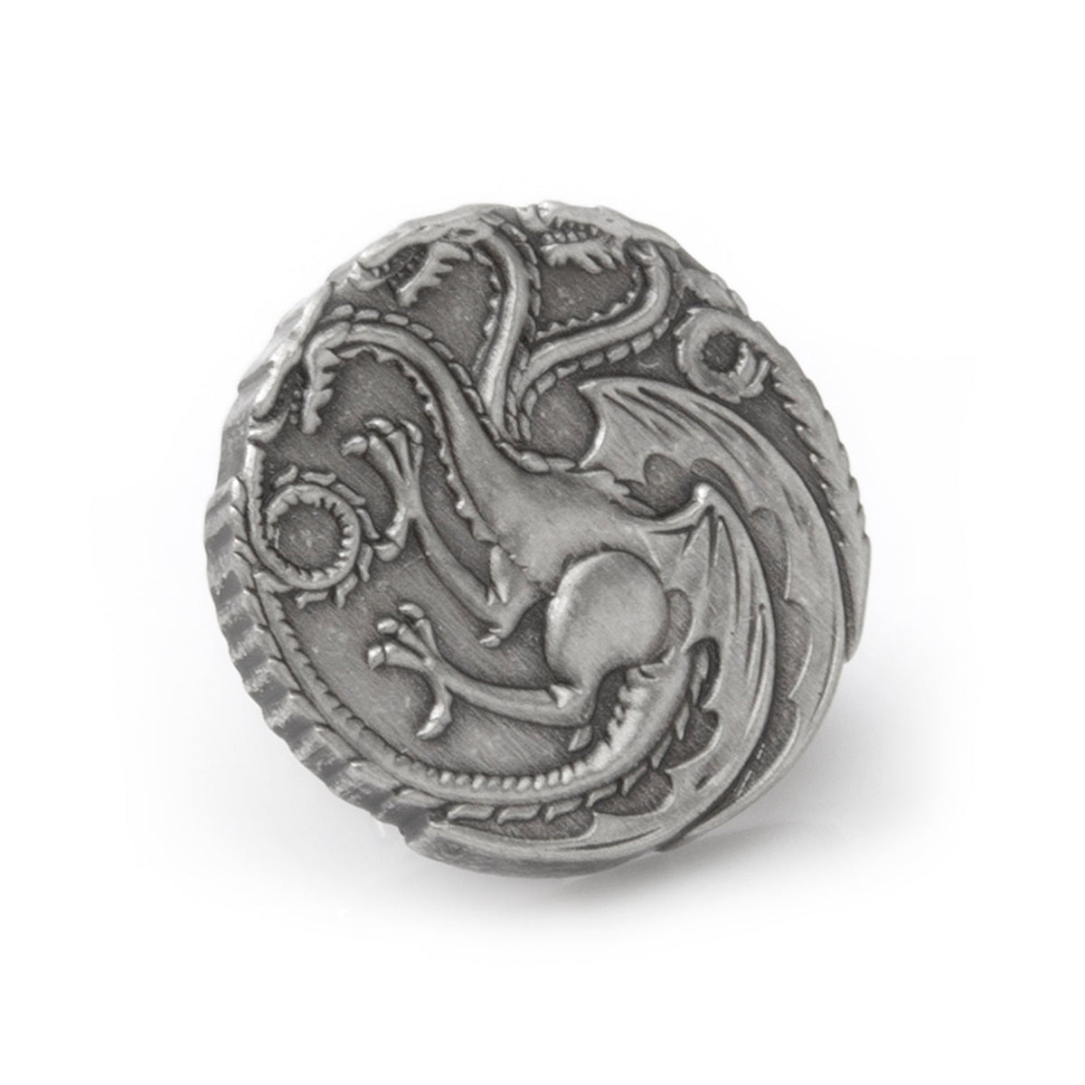 Game of Thrones Targaryen Dragon Antiqued Lapel Pin102