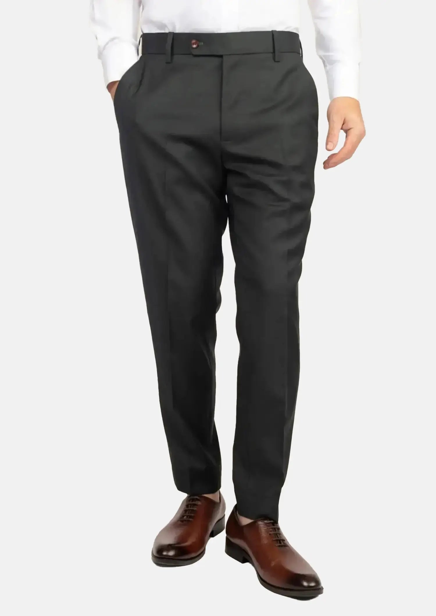 Dark Green Twill Pants831