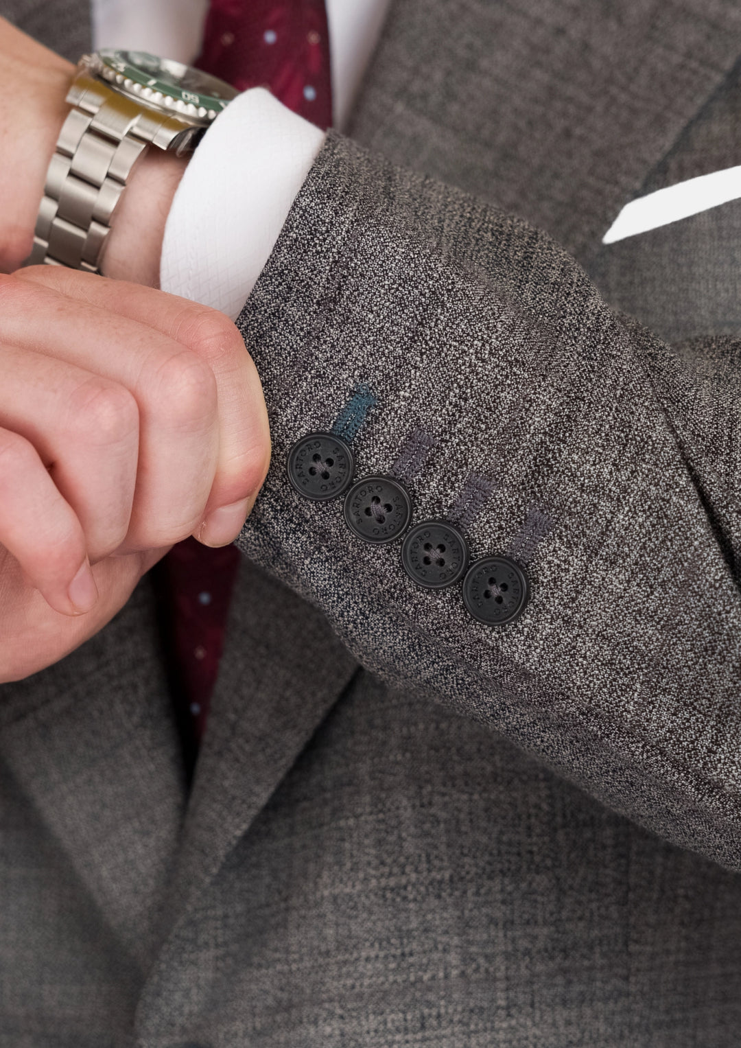 Nickel Grey Bamboo Ellis Jacket