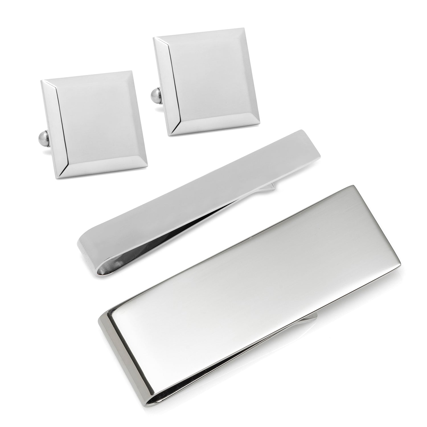 Engravable Beveled Square 3-Piece Gift Set93