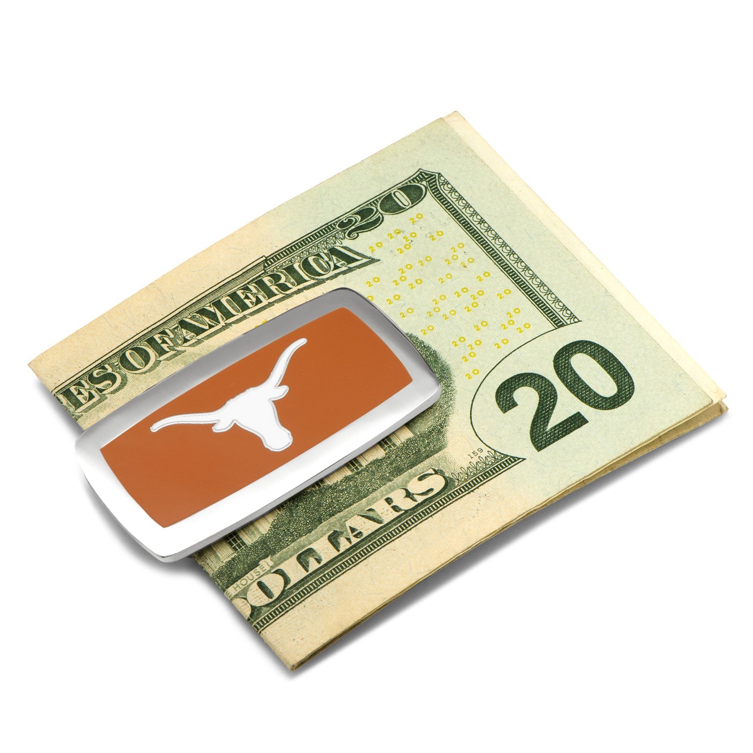 NCAA University of Texas Longhorns Cushion Money Clip161