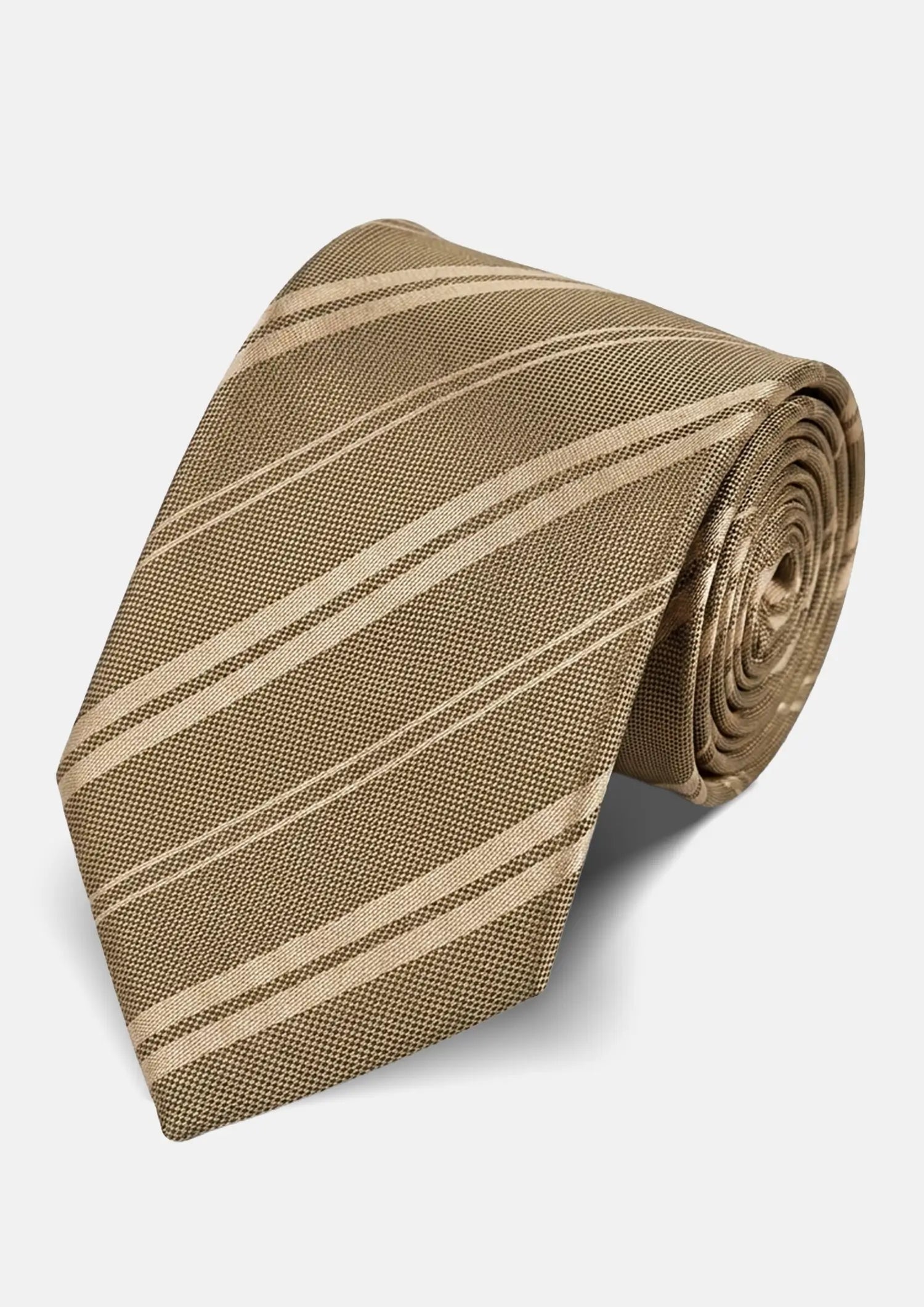 Warm Taupe Multi-Stripe Tie323