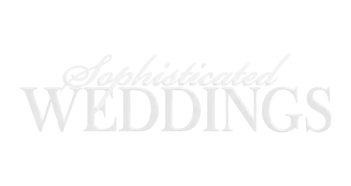 Logo for 'Sophisticated Weddings' on a white background