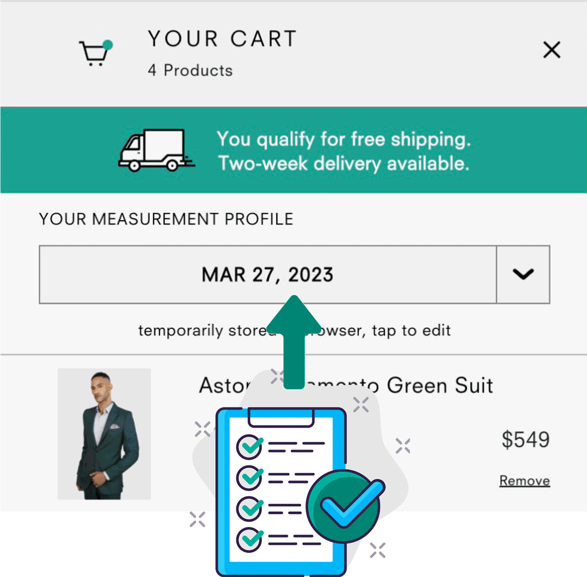 Cart Acknowledgement
