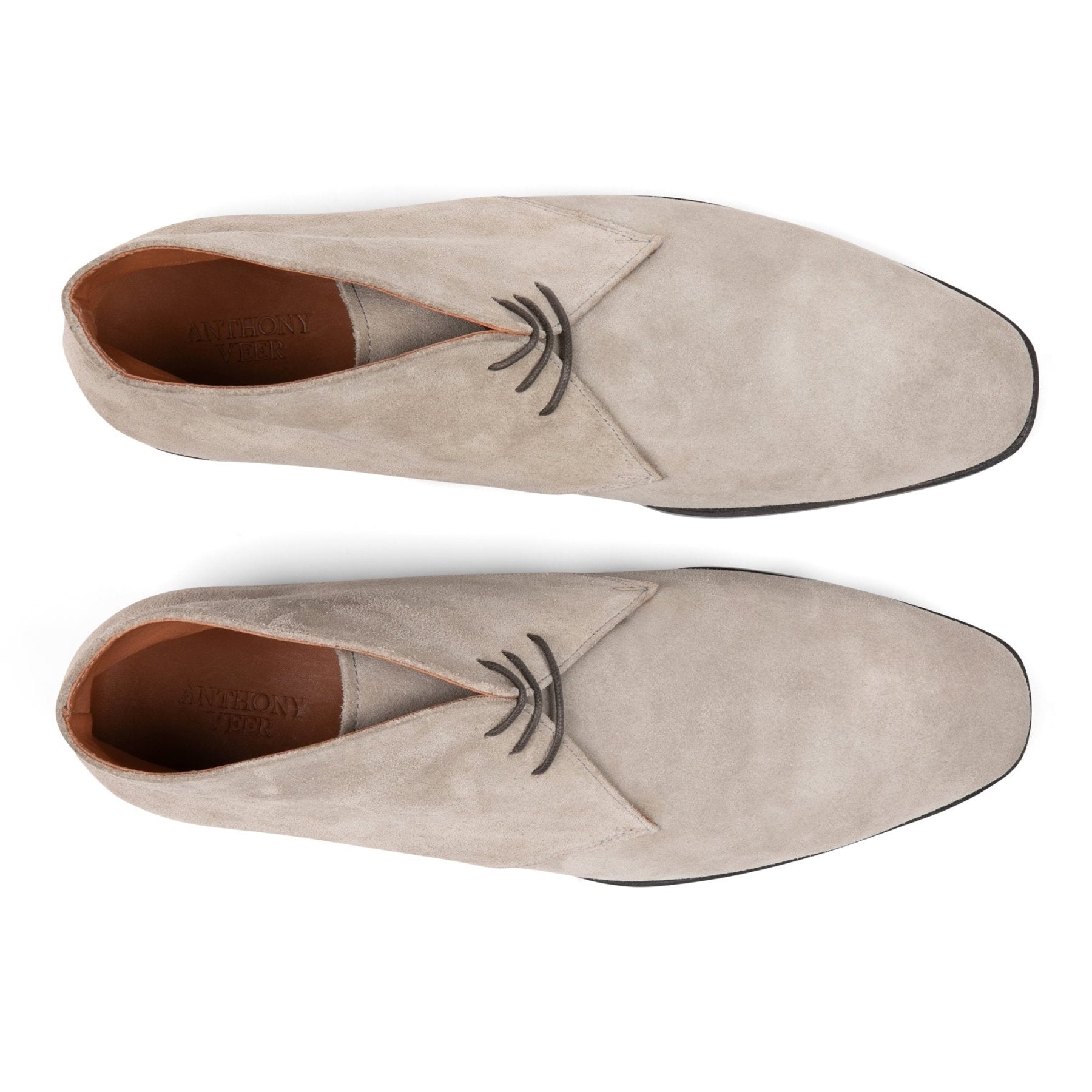 Rustic Clay Grey Suede - SARTORO