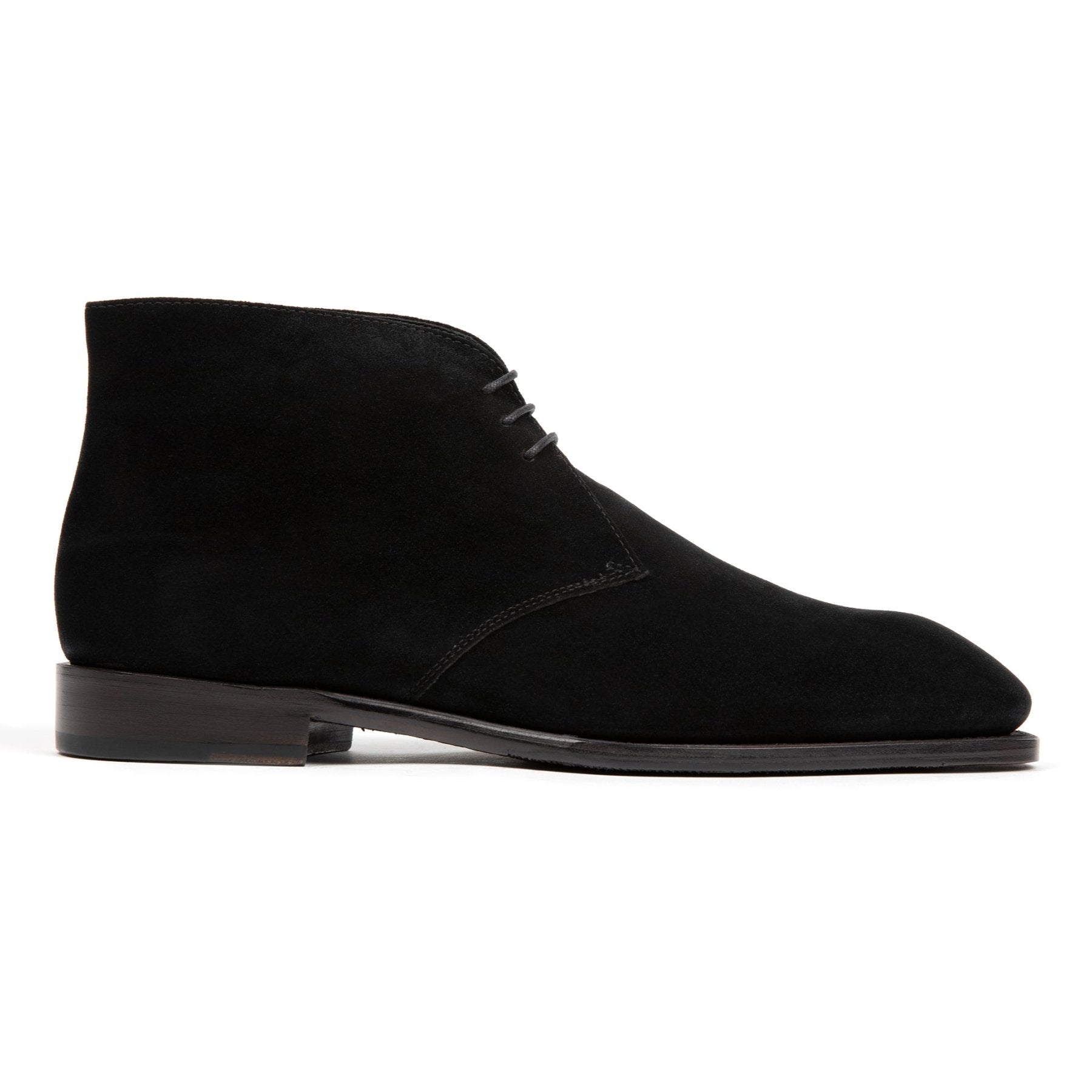 Velvet Noir Black Suede - SARTORO971