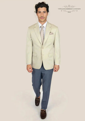 Astor Siena Ivory Twill Jacket - SARTORO