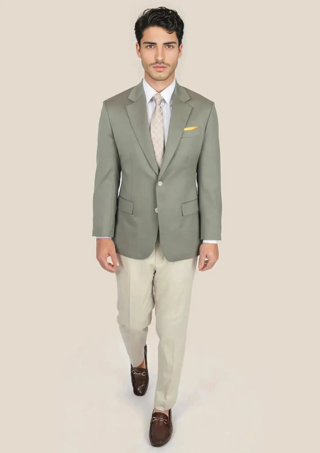 Astor Verona Sage Twill Jacket - SARTORO