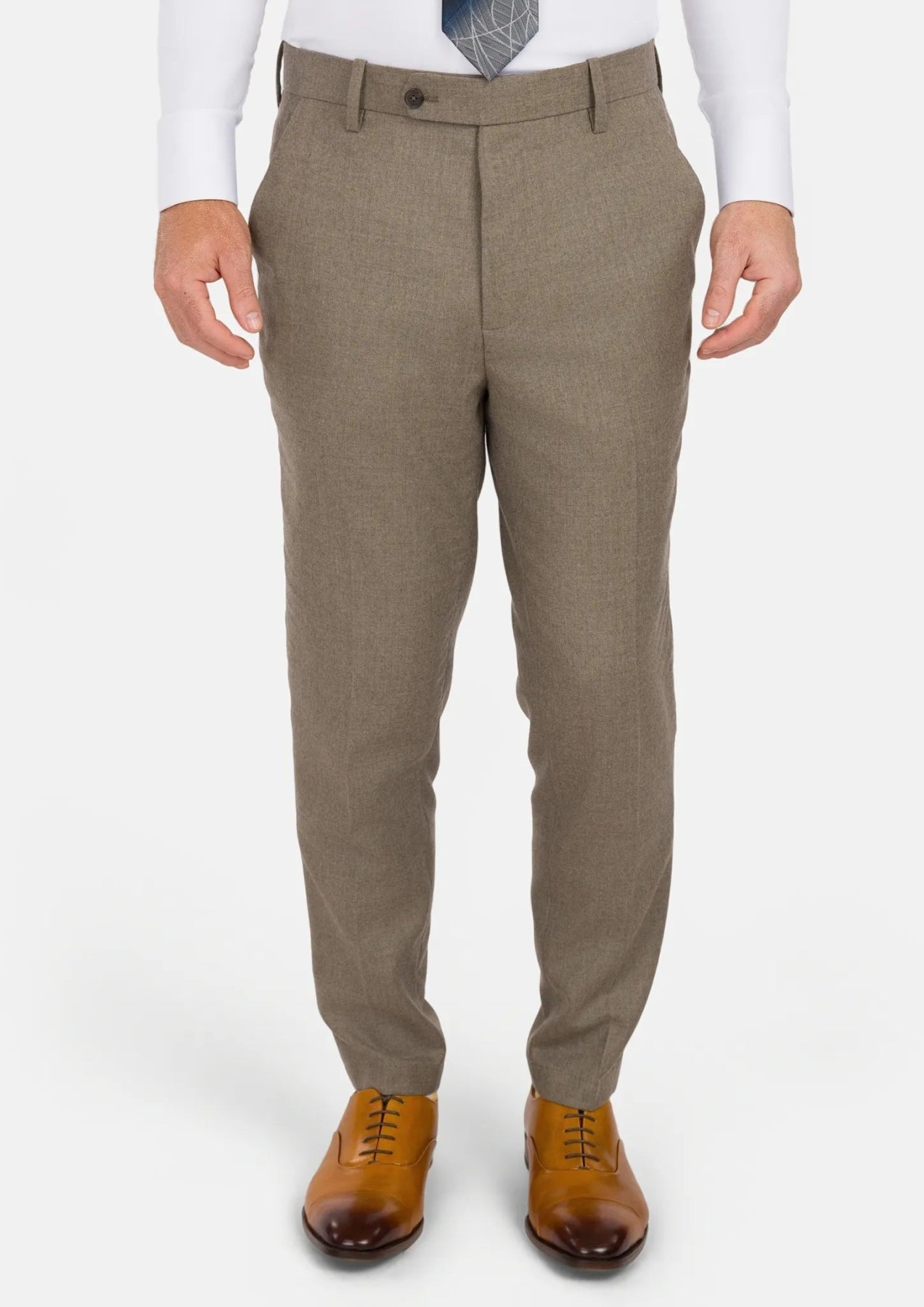 Astoria Brown Flannel Pants
