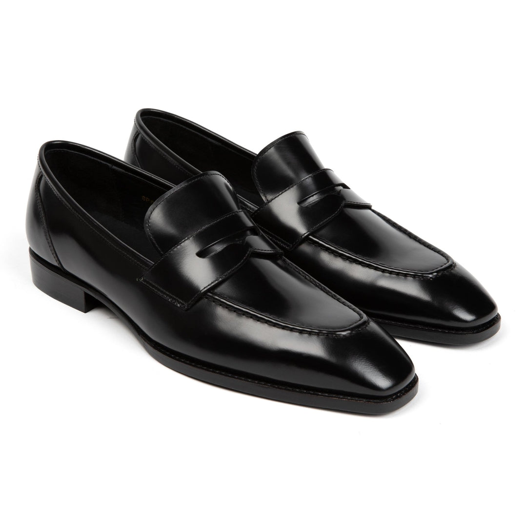 Belmont Penny Loafer // Onyx Shine Black - SARTORO