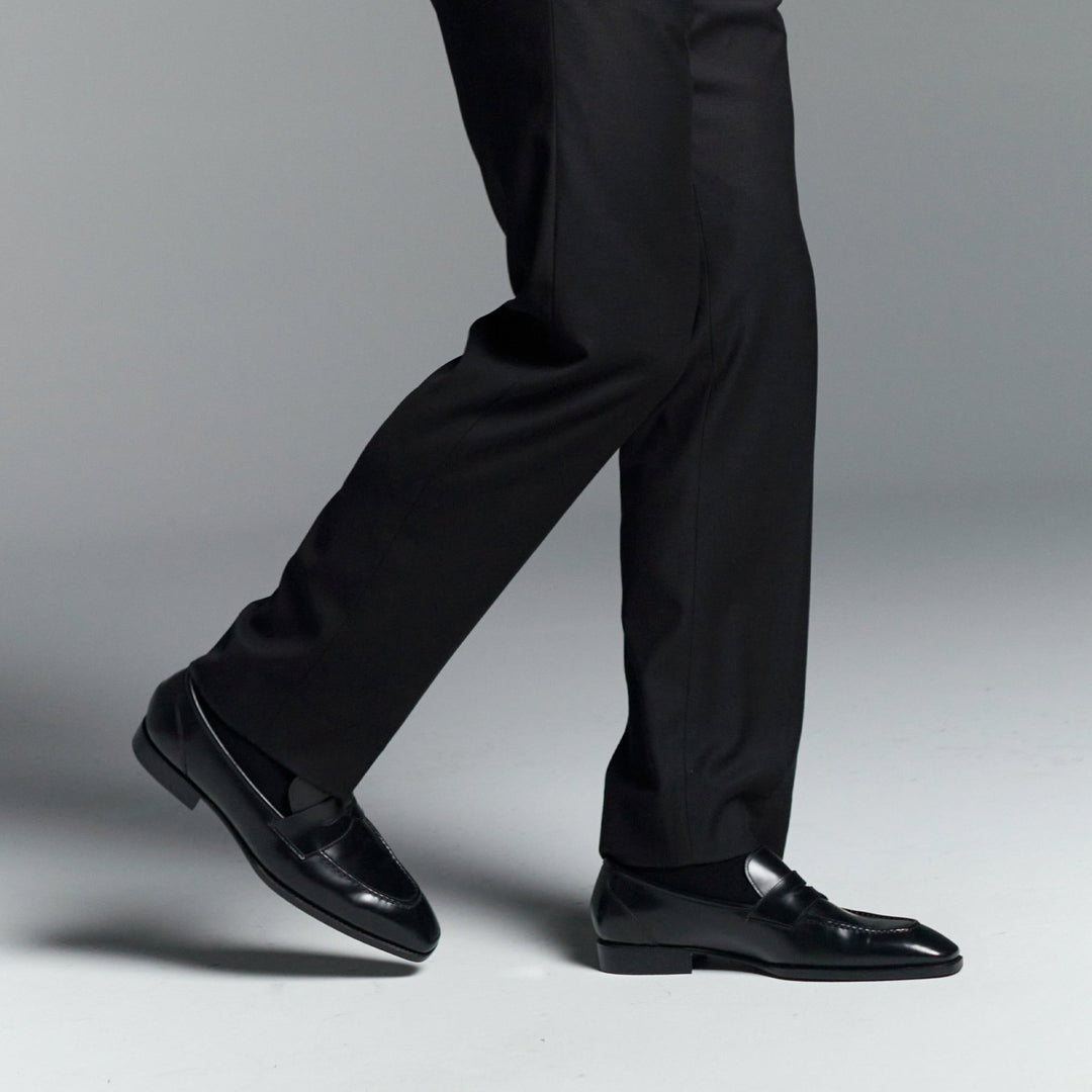 Belmont Penny Loafer // Onyx Shine Black - SARTORO