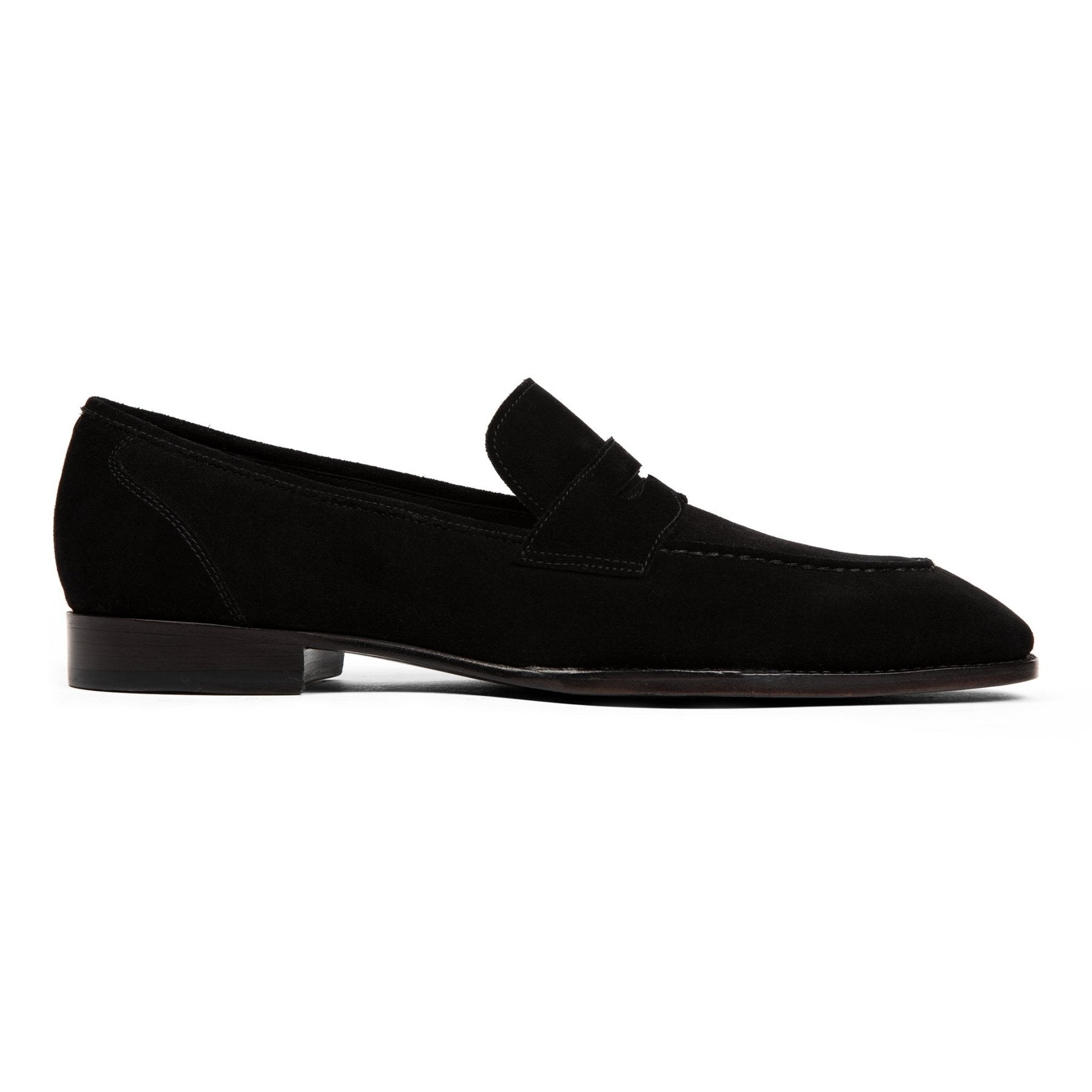 Velvet Noir Black Suede - SARTORO682