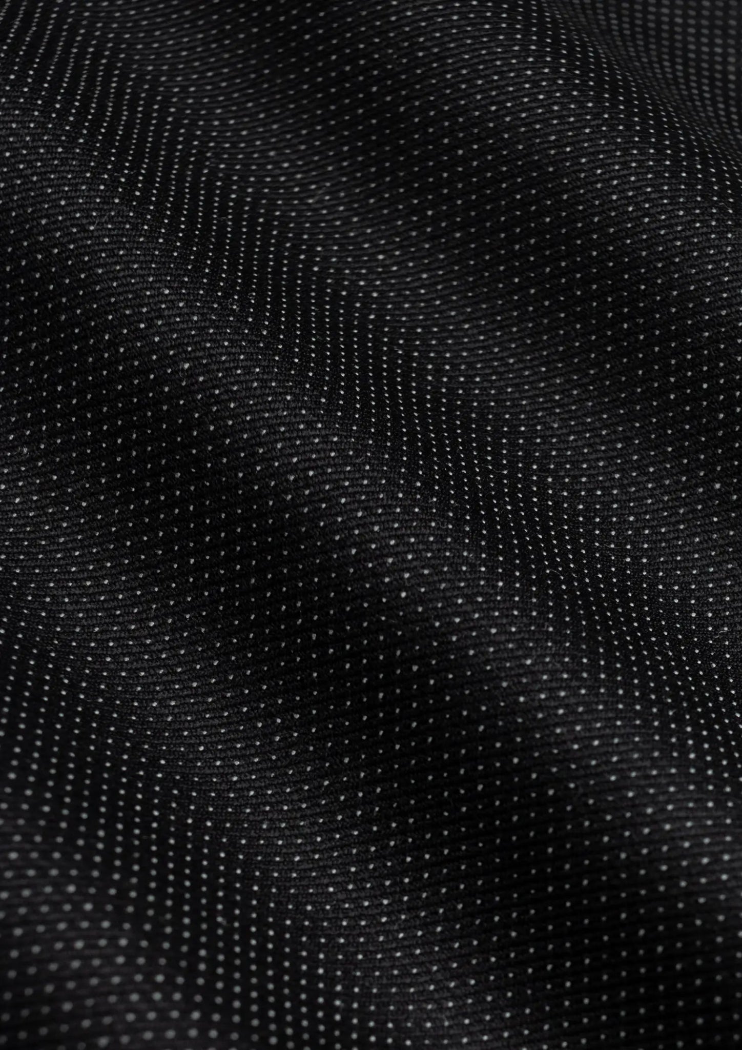 Black Pindot Vest384