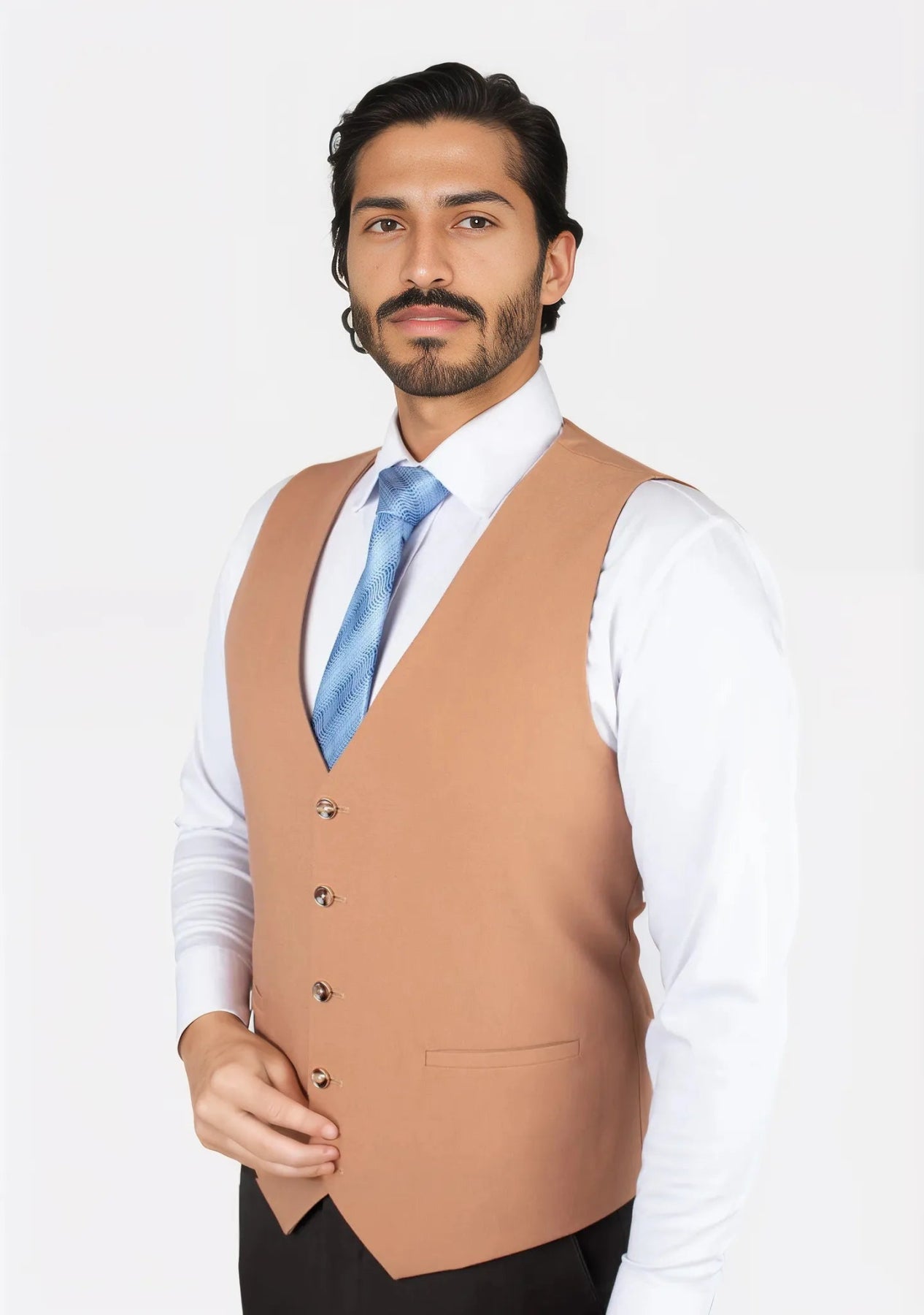 Camel Vest - SARTORO345
