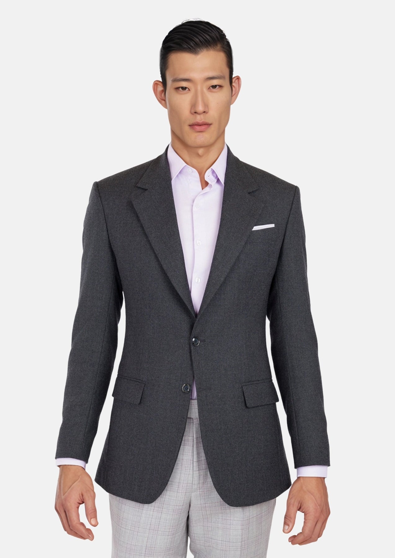 Charcoal Flannel Ellis Jacket