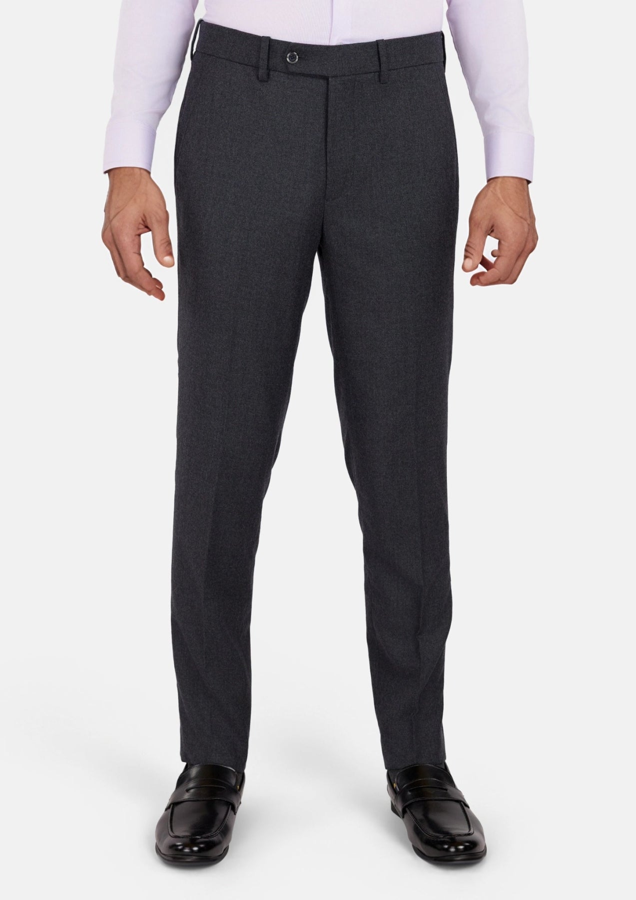 Charcoal Flannel Pants