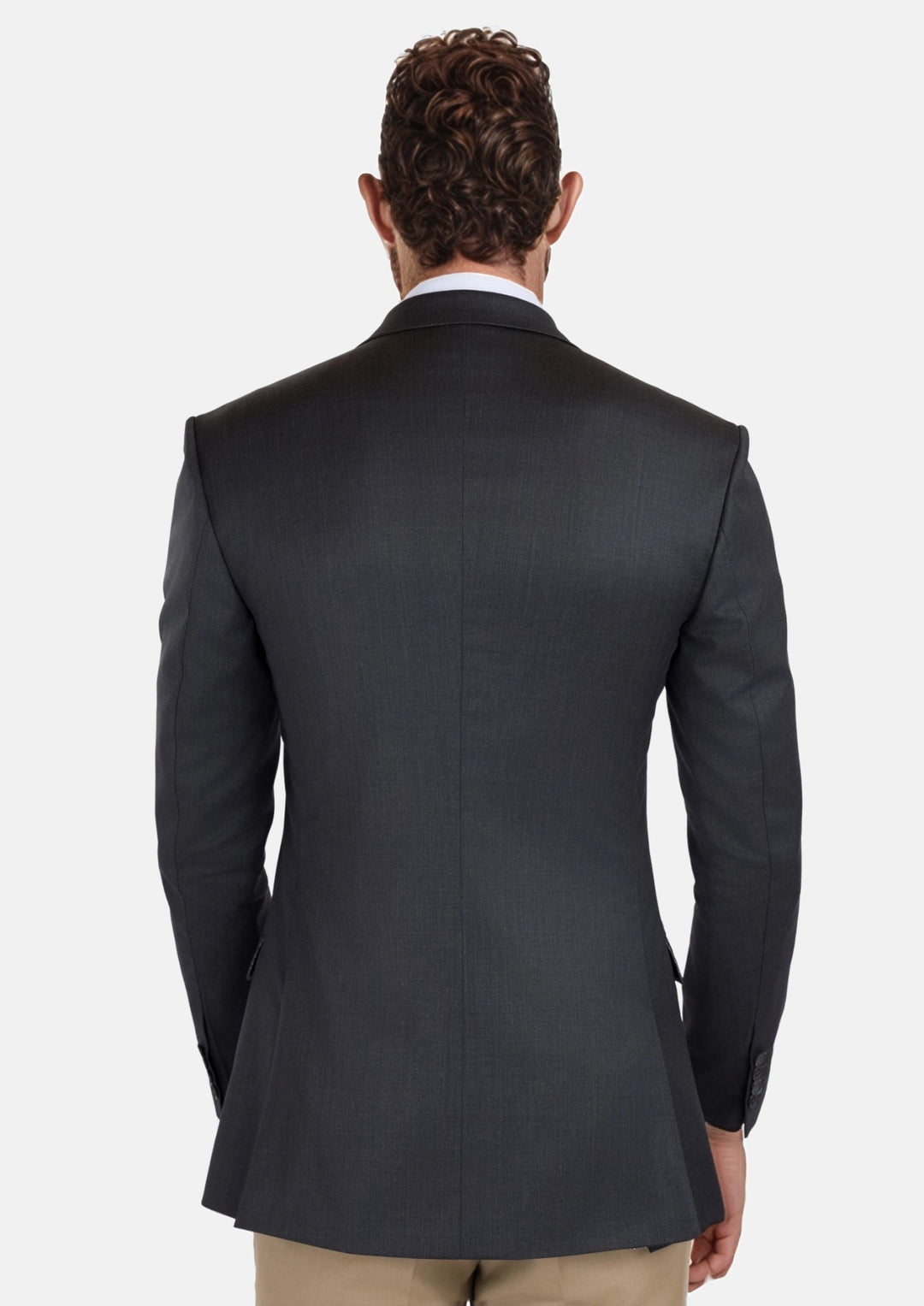 Charcoal Grey Performance Stretch Jacket - SARTORO
