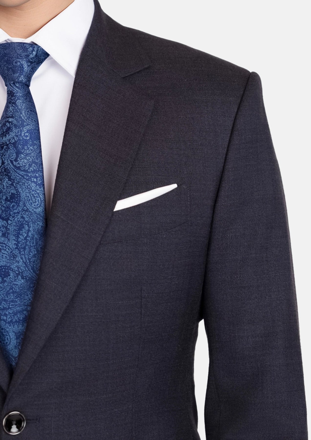Charcoal Slate Astor Suit - SARTORO706