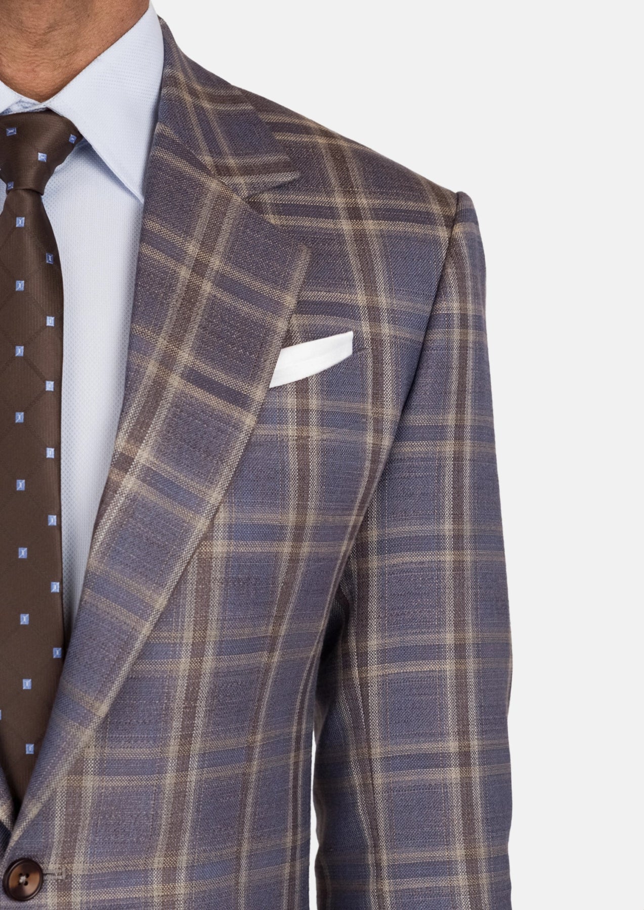 Cincinnati Lilac Checked Bamboo Jacket