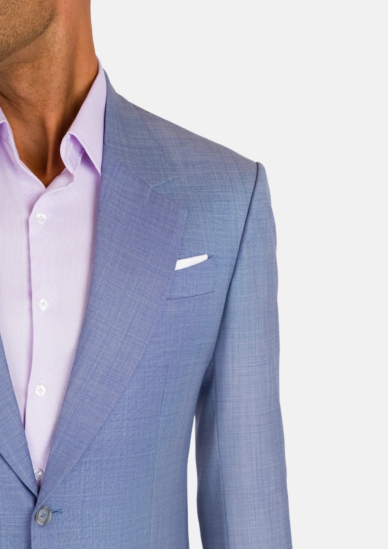 Columbia Blue Sharkskin Ellis Jacket