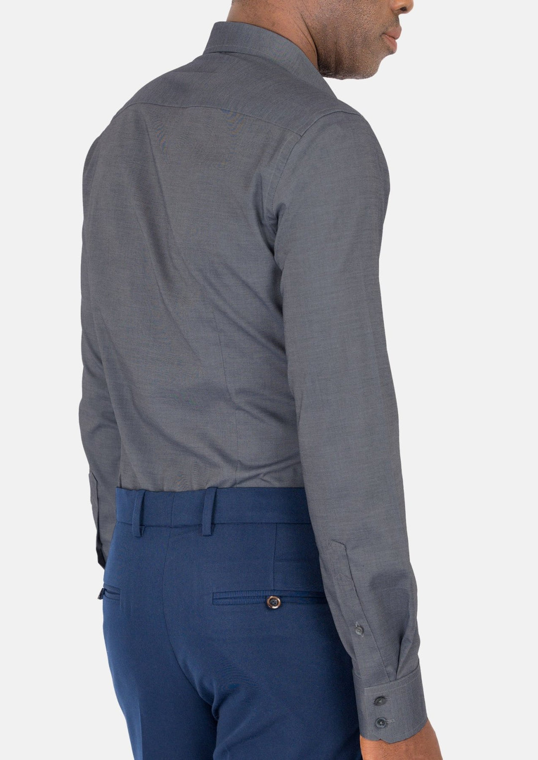 Dark Grey Ultrasoft Bamboo Shirt - SARTORO