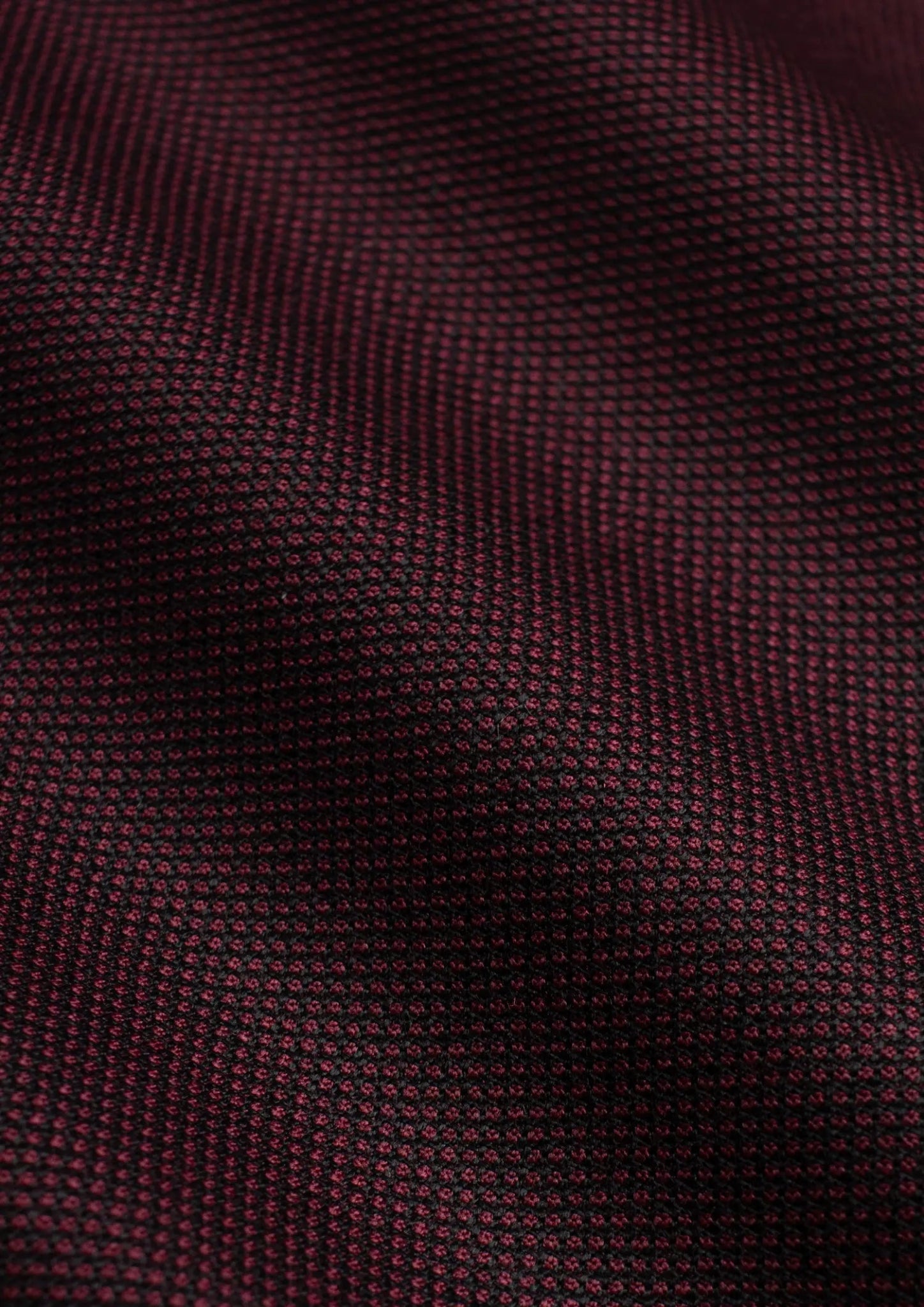 Deep Burgundy Birdseye Vest5