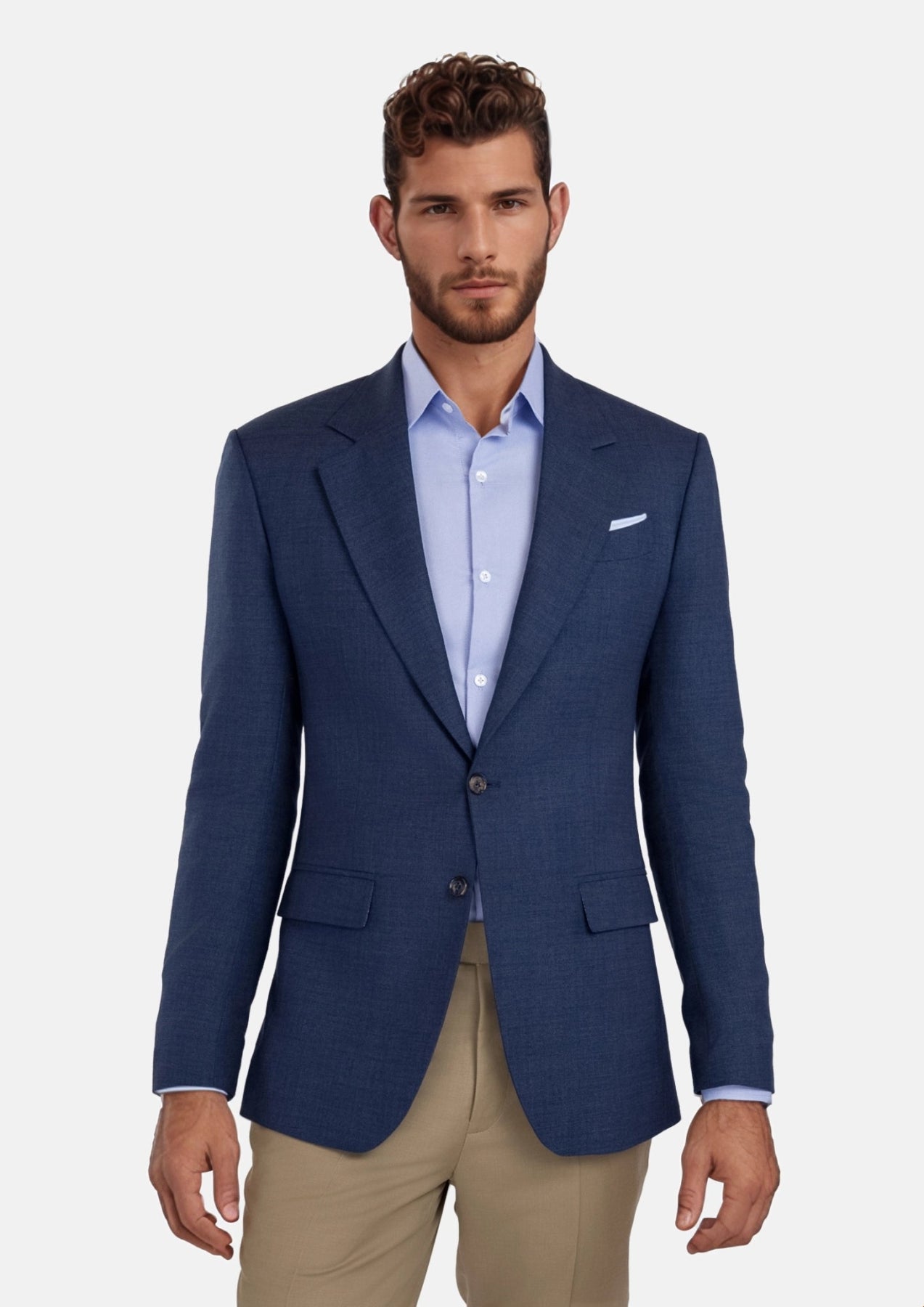 Delft Blue Bamboo Ellis Jacket