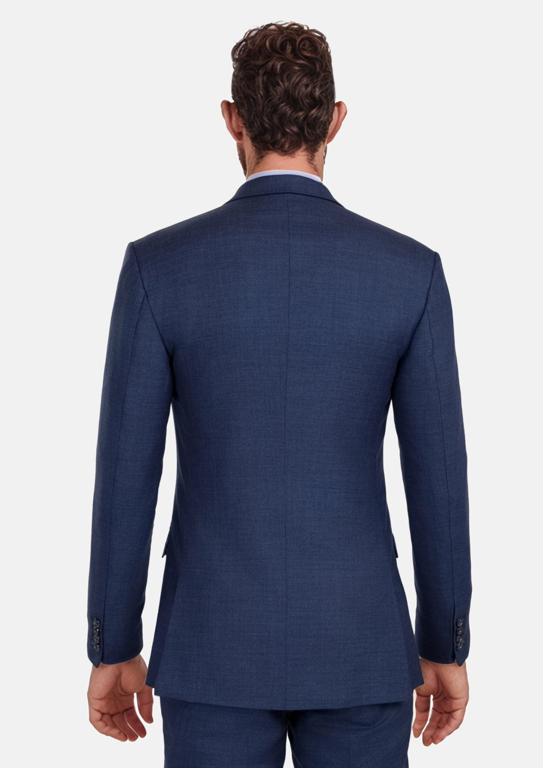 Delft Blue Bamboo Ellis Suit - SARTORO