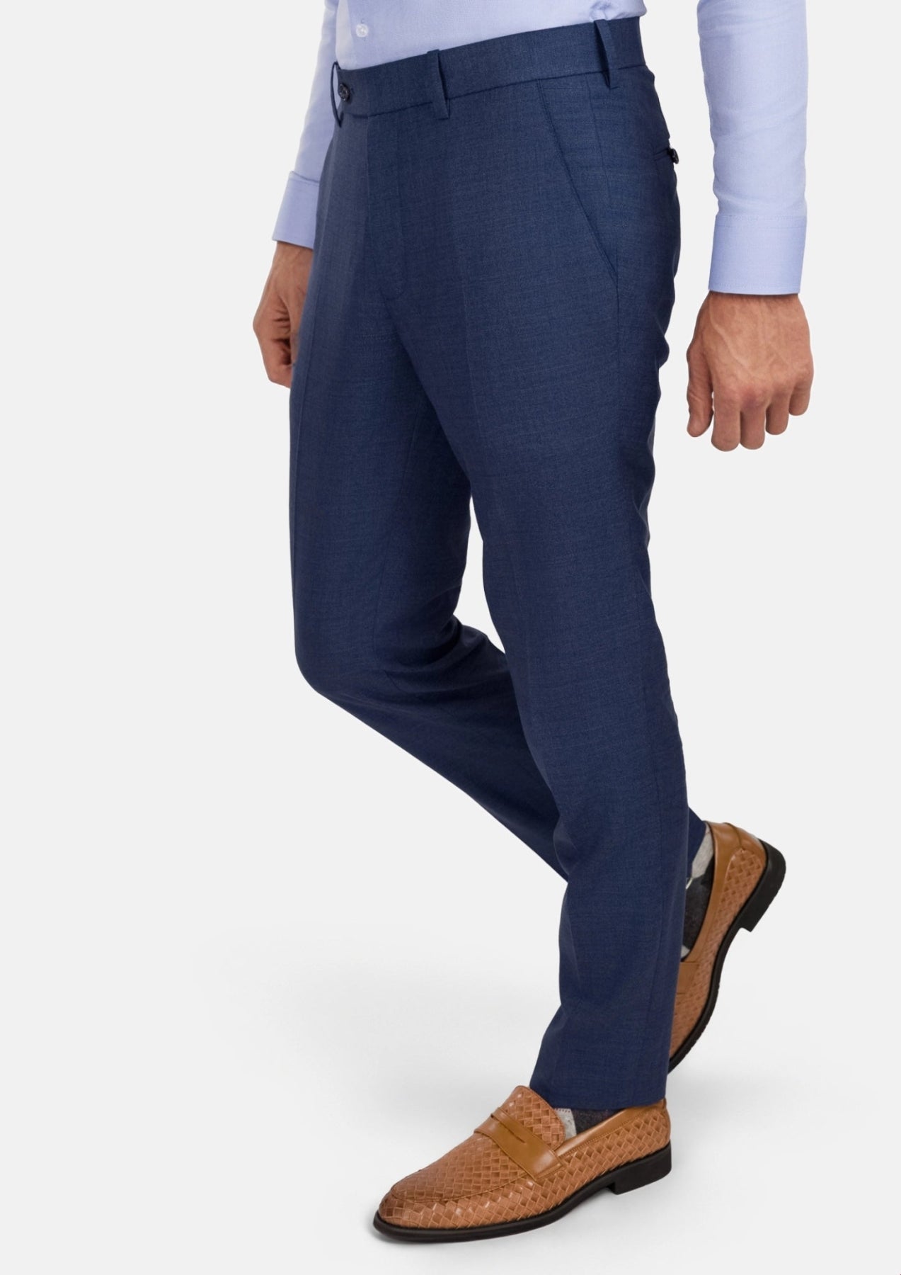 Delft Blue Bamboo Pants