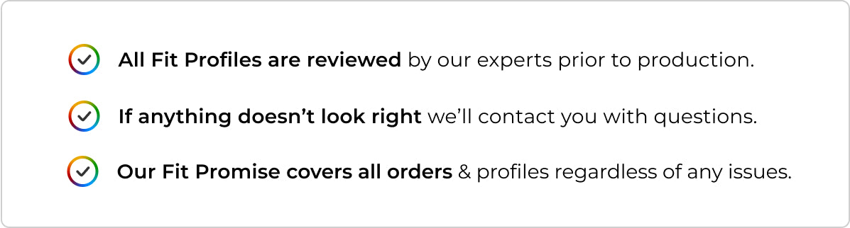 fit profile has found issues