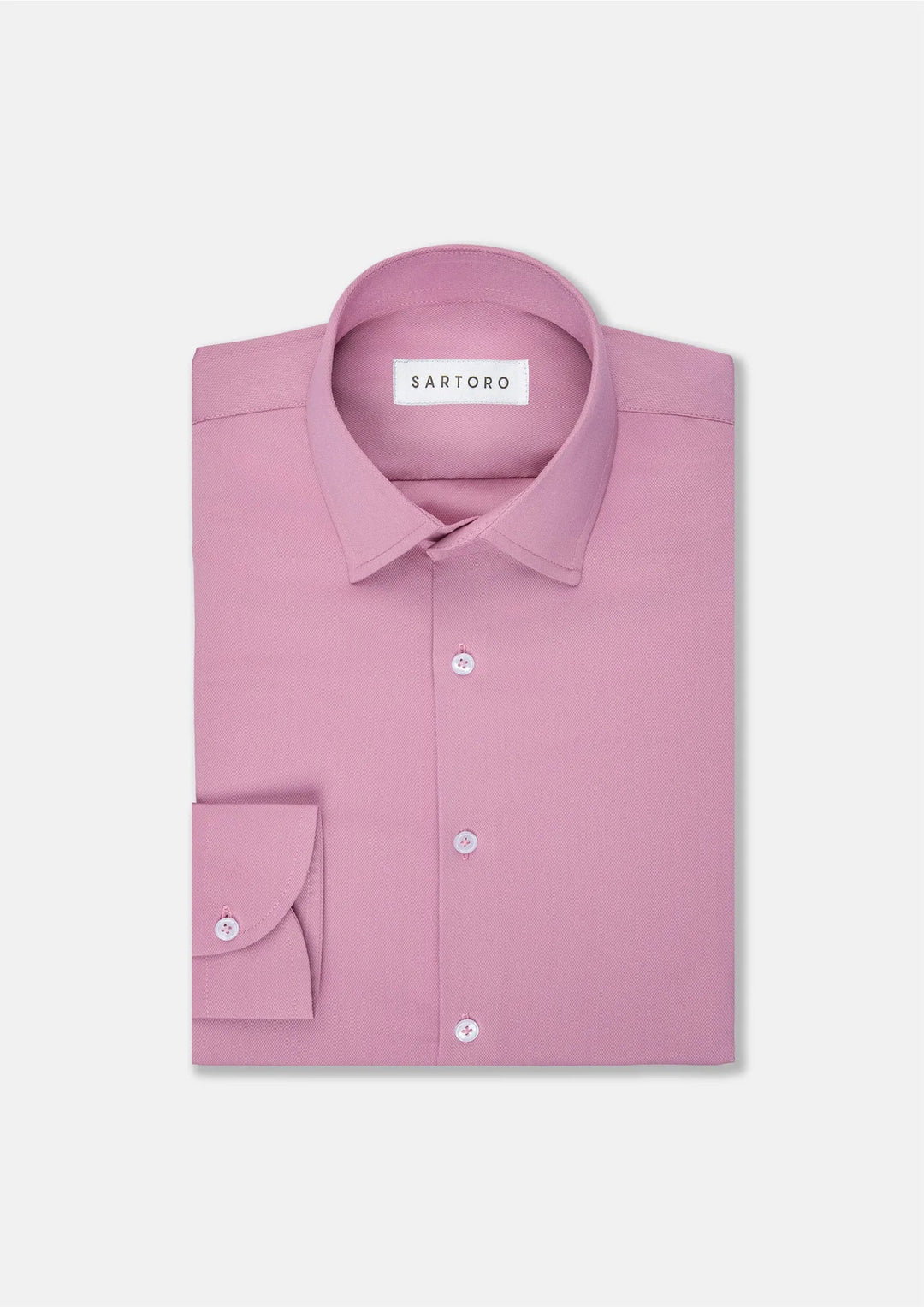 Flamingo Pink Bamboo Shirt - SARTORO